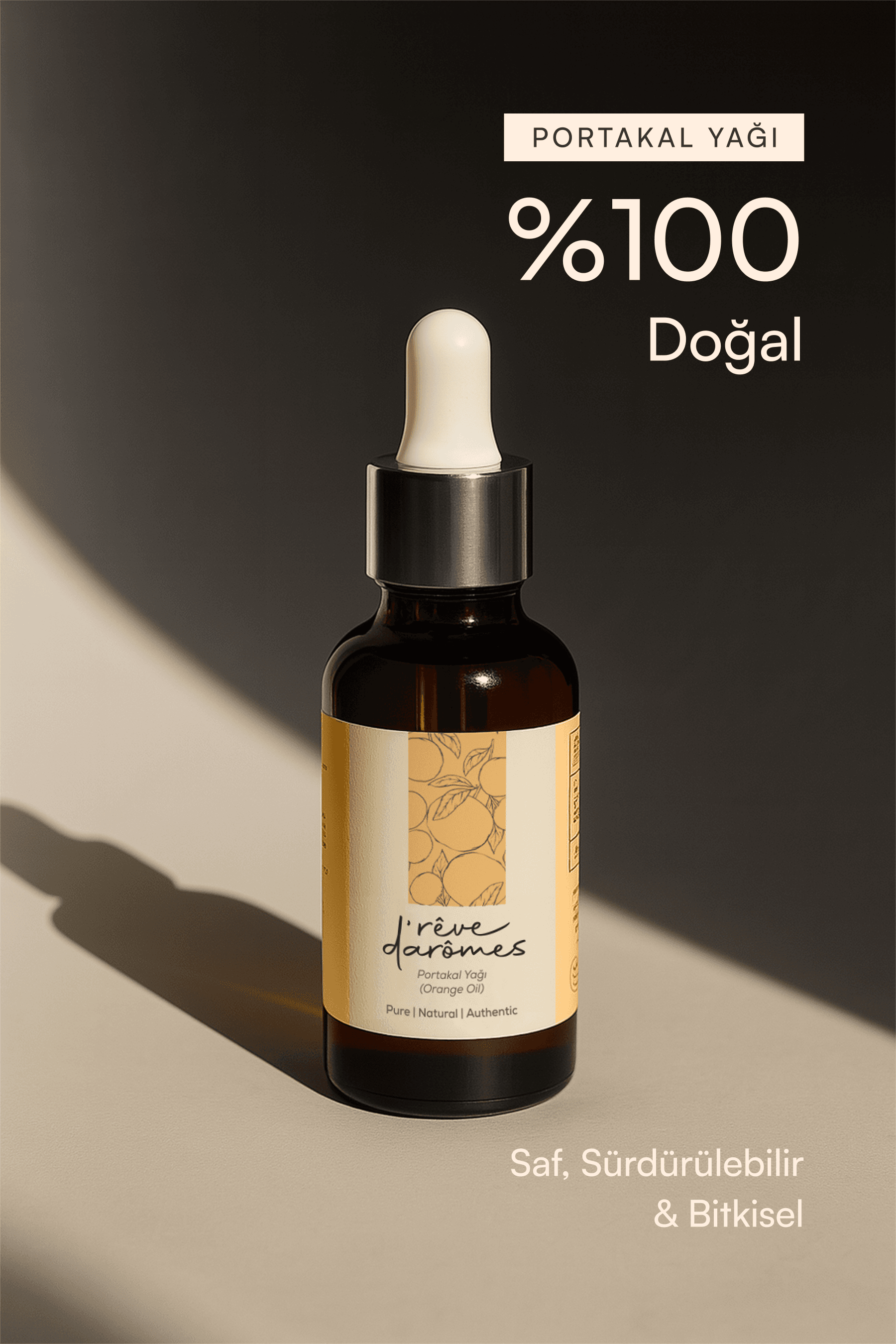 %100 Doğal Portakal Yağı – 20 ml