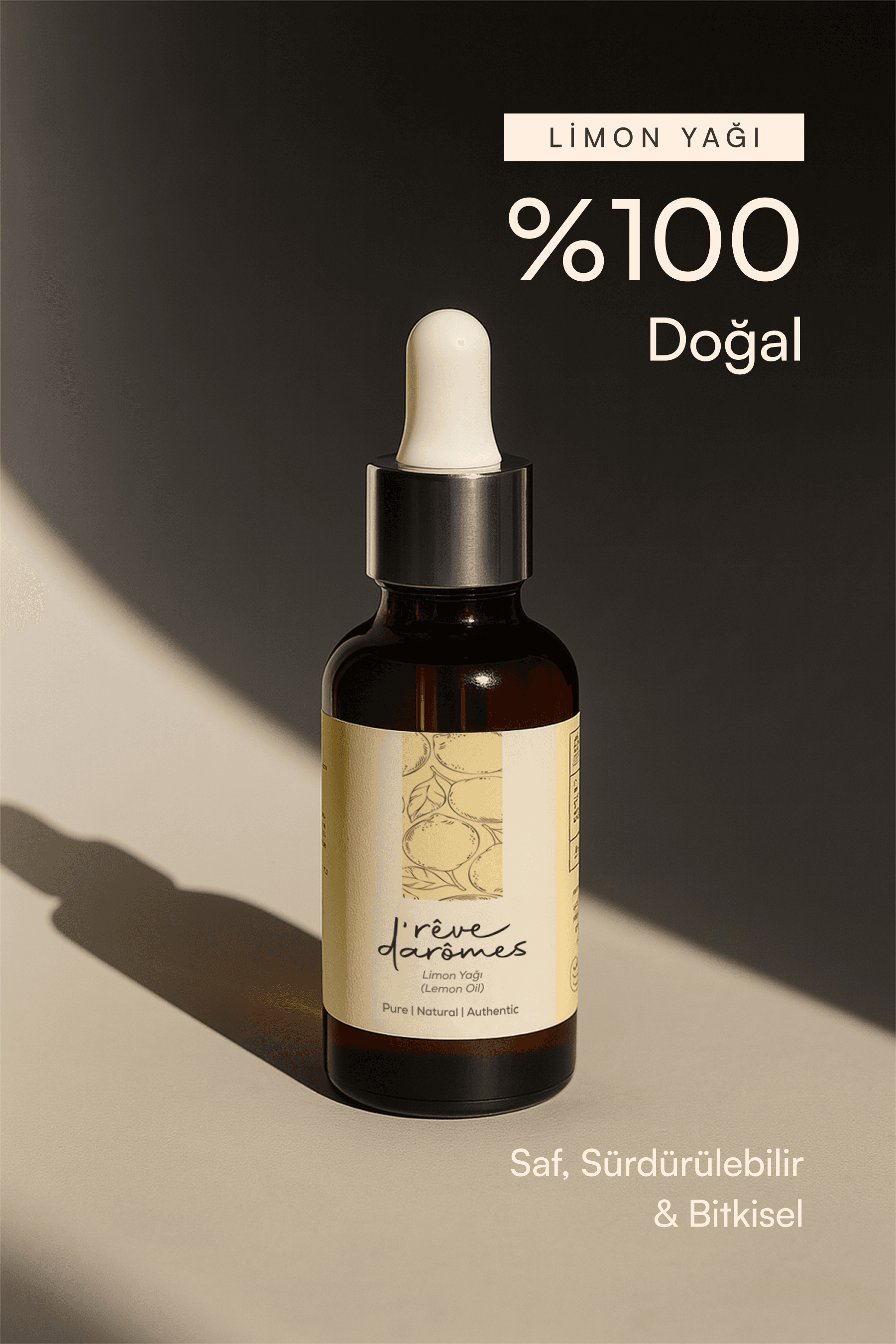 %100 Doğal Limon Yağı – 20 ml