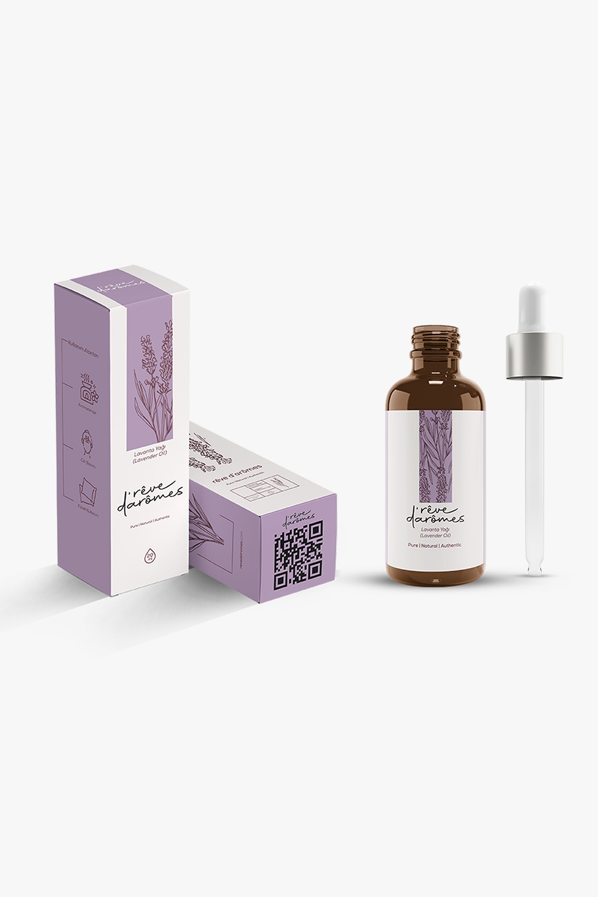 %100 Doğal Lavanta Yağı – 20 ml