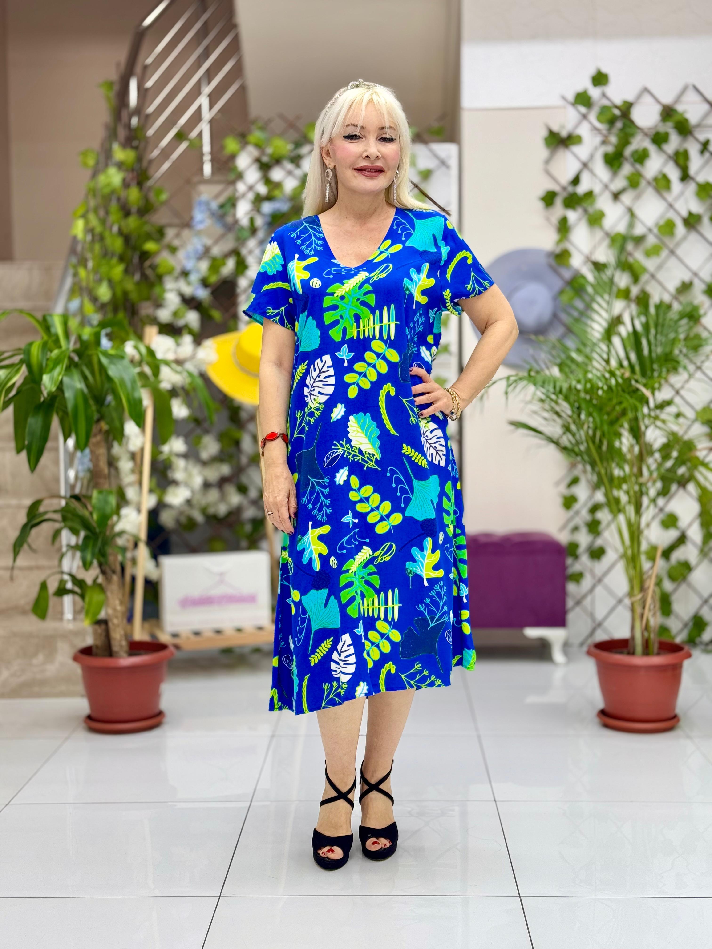 DM70024 Demet Viskon Elbise