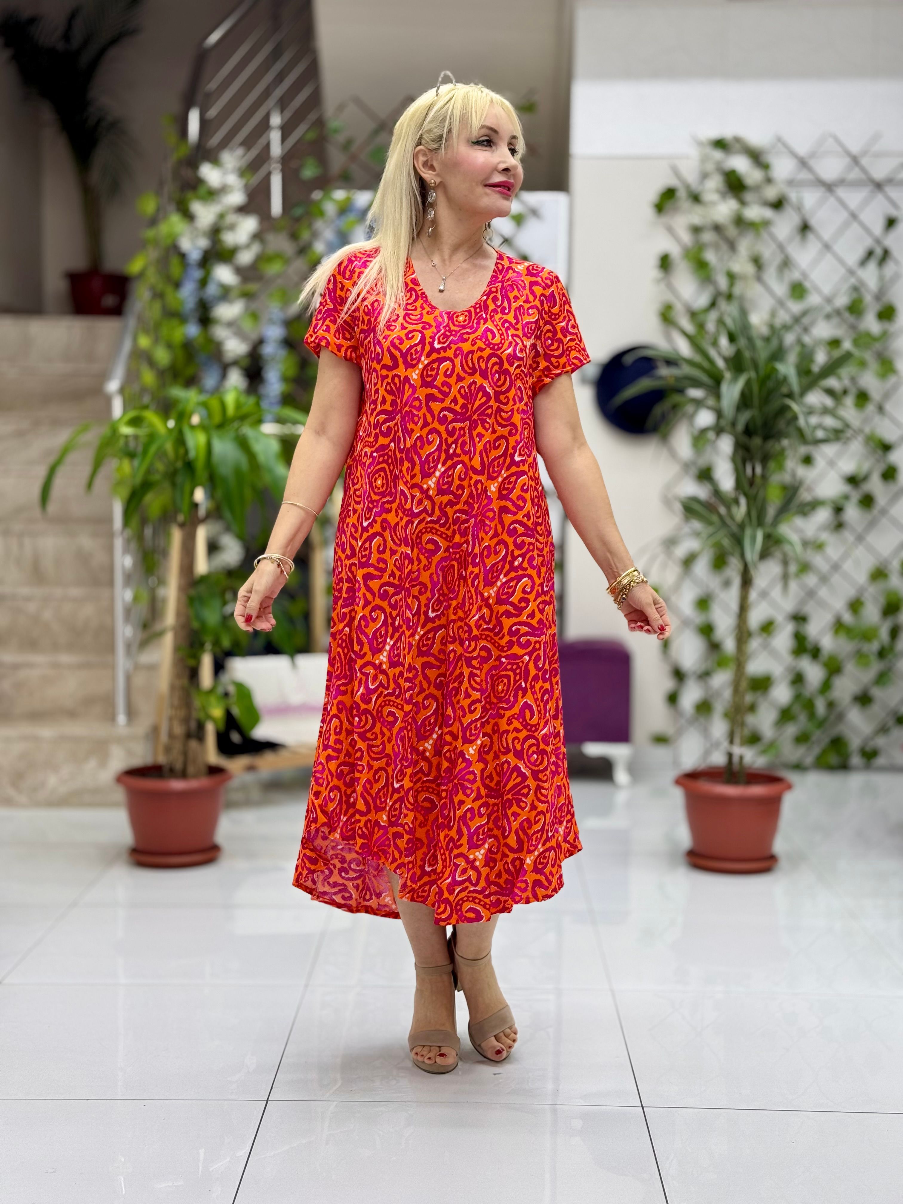 Ms15079 Vestido Frida Viscosa