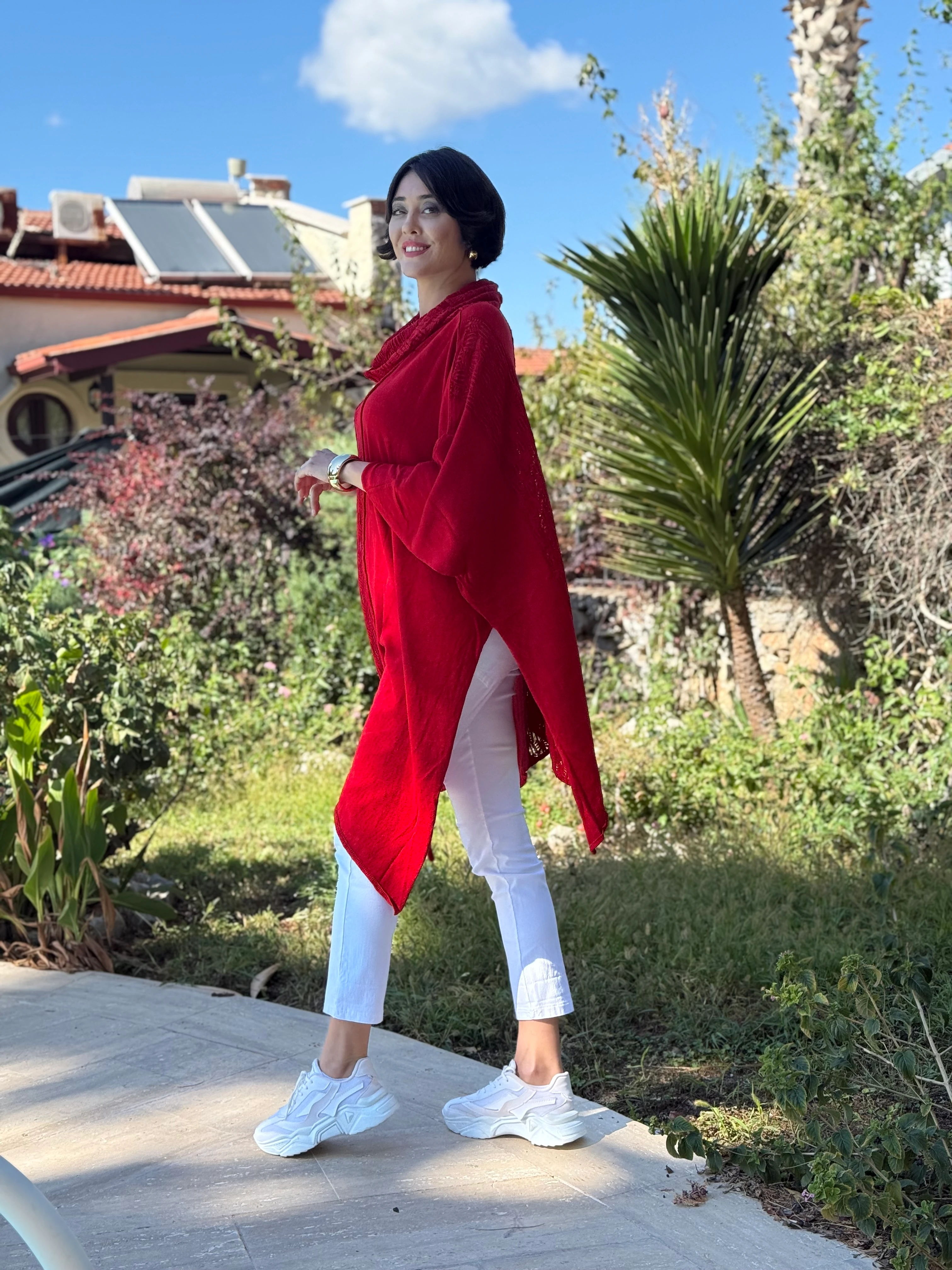 Sc2403 Jersey De Punto Lavado Marrón