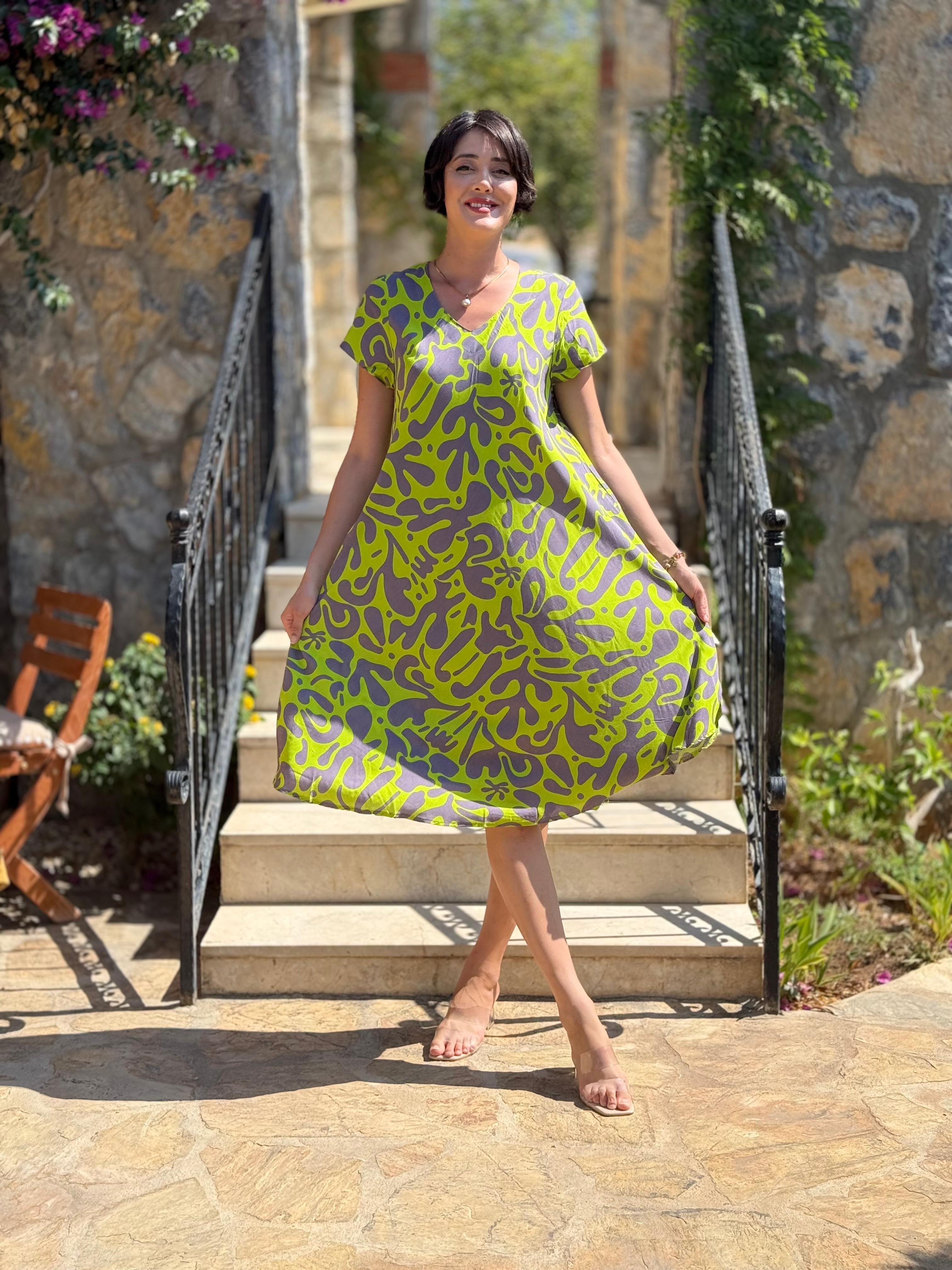Ms15005 Vestido Frida Viscosa