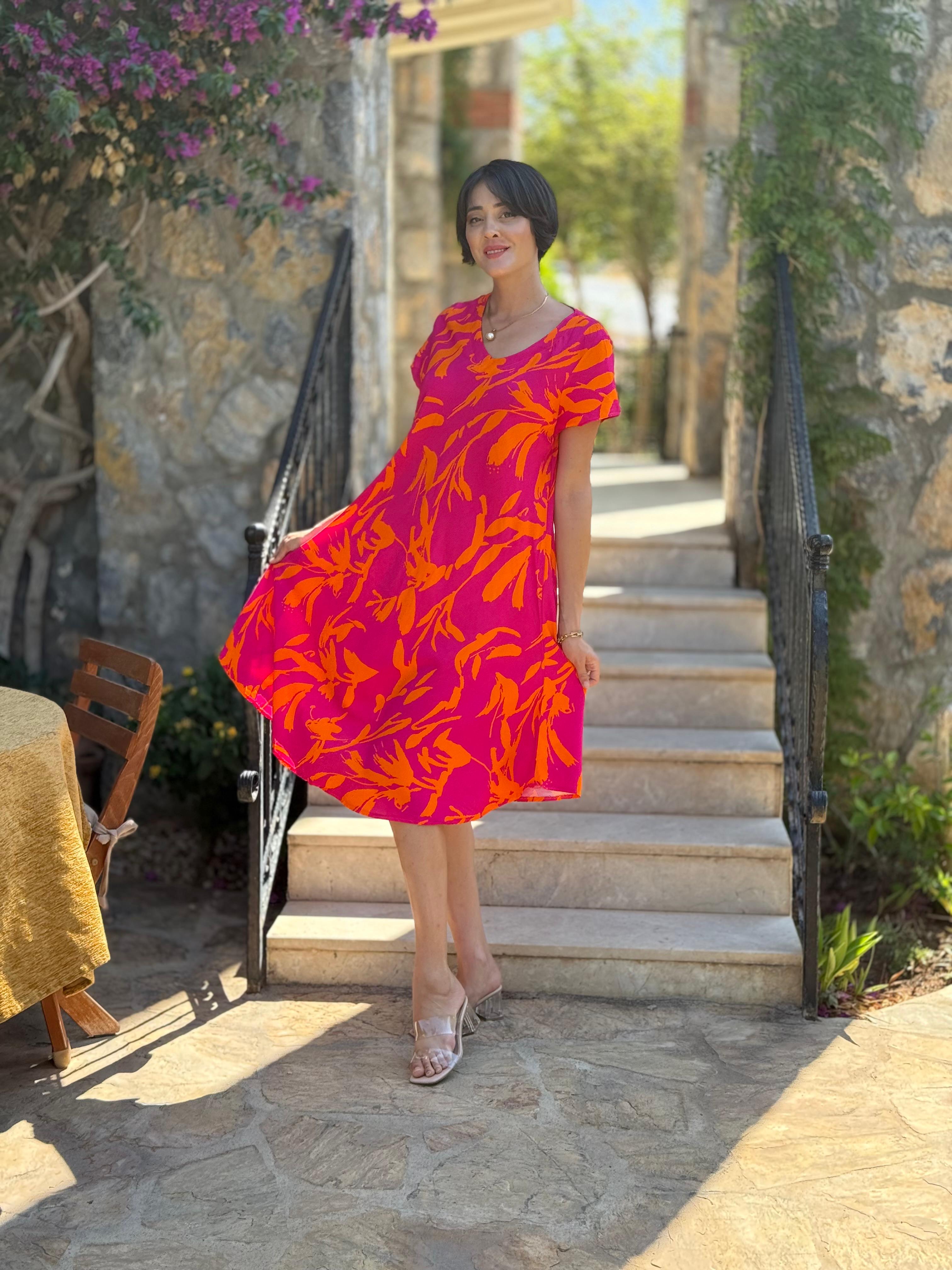 Ms15005 Vestido Frida Viscosa