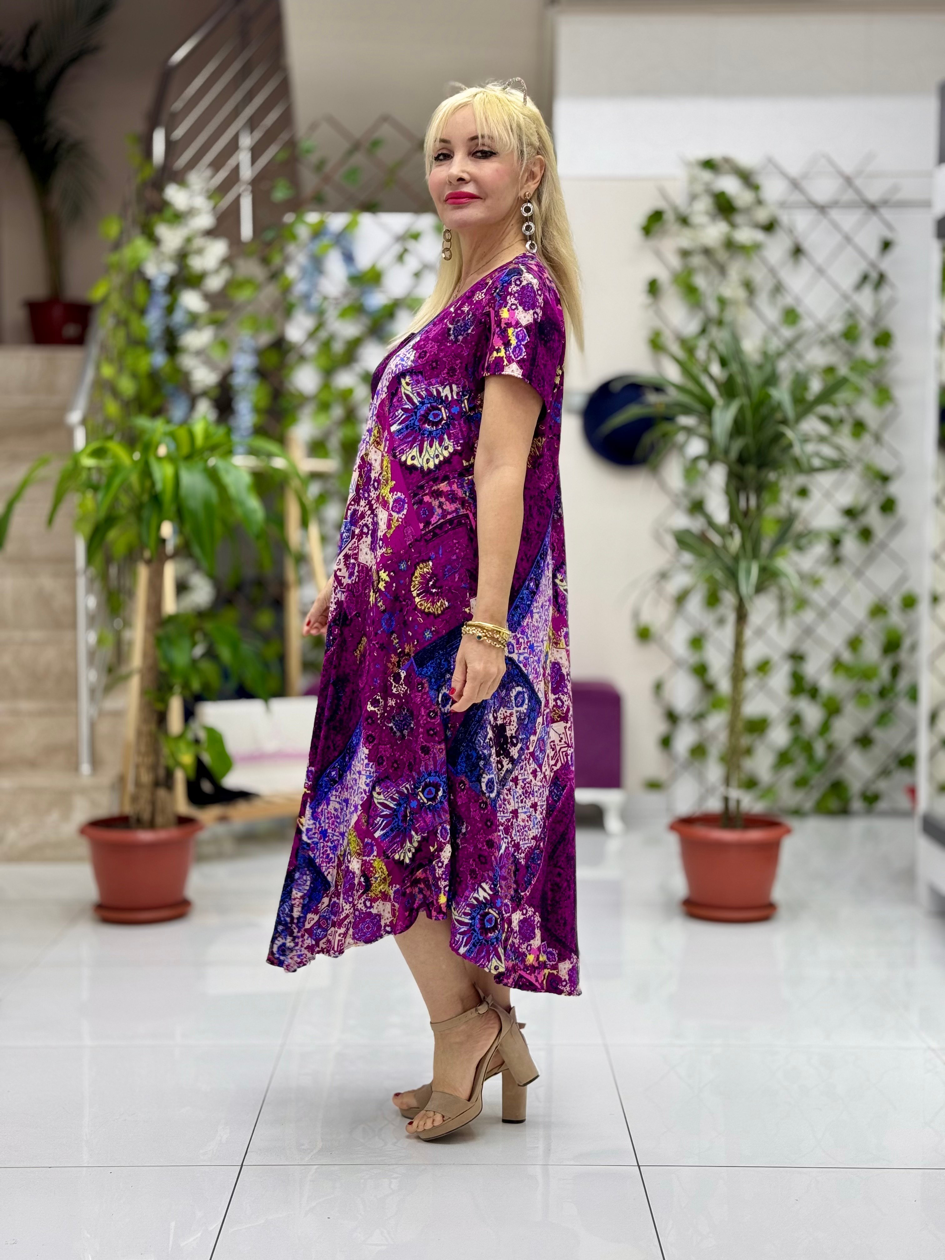 Ms15079 Vestido Frida Viscosa