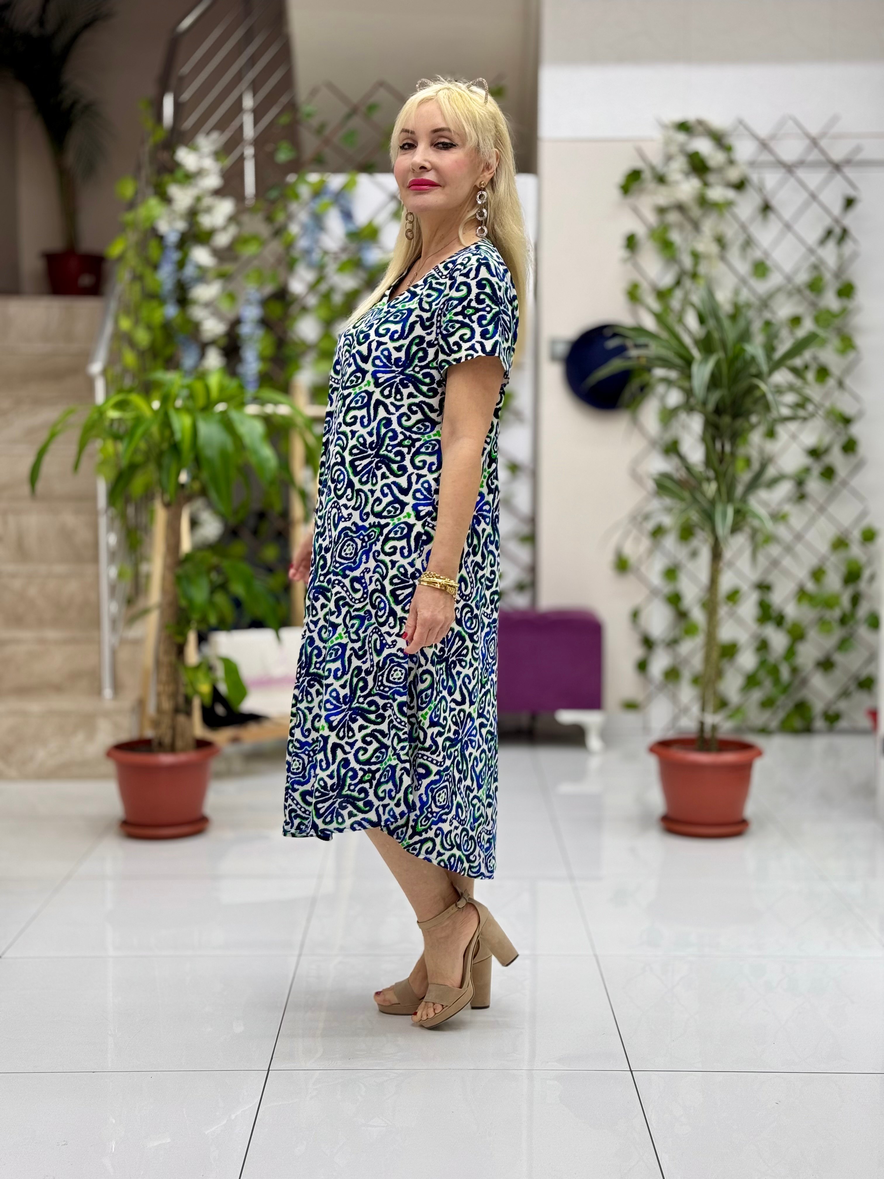 Ms15079 Vestido Frida Viscosa