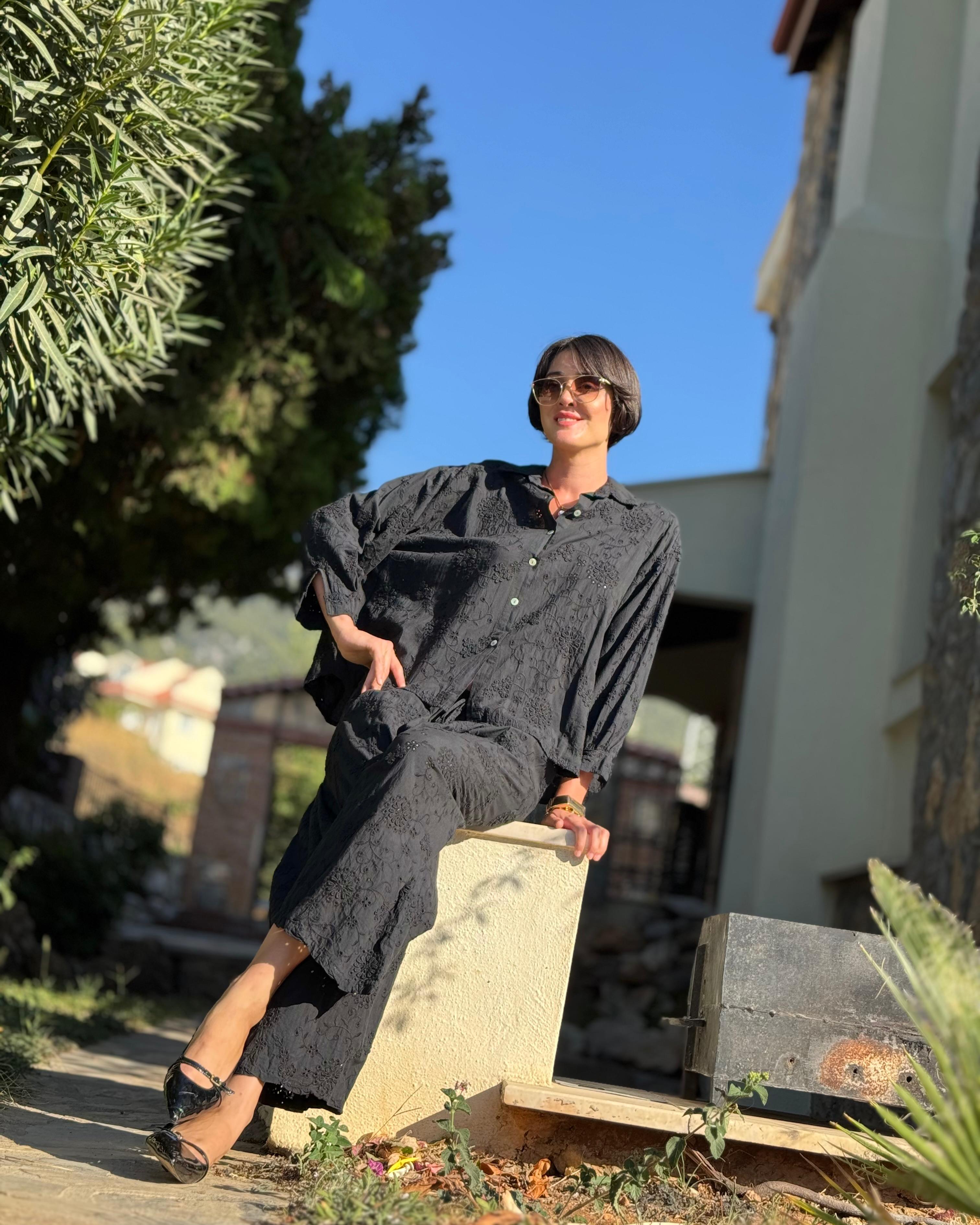 NC11056 İtalyan Fisto Takım Siyah