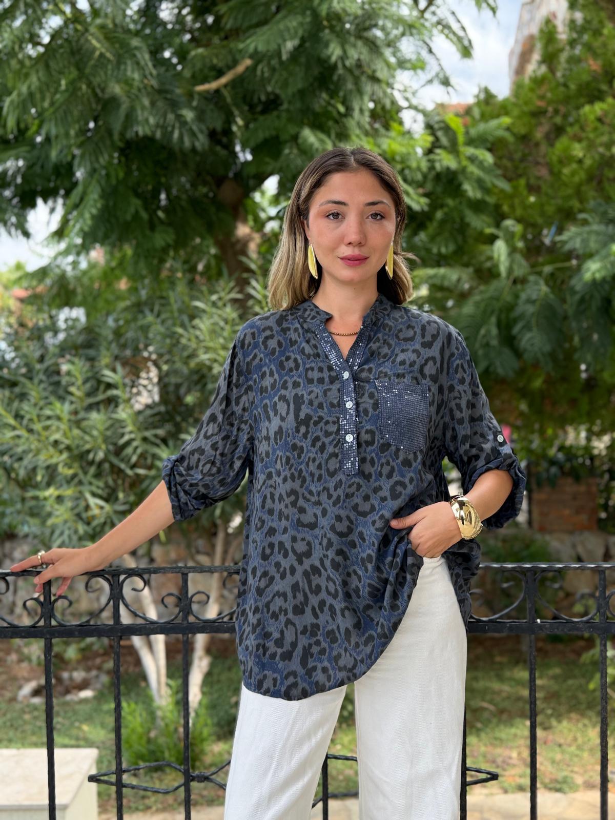 NC15451 İtalyan Coton Bluz Laci