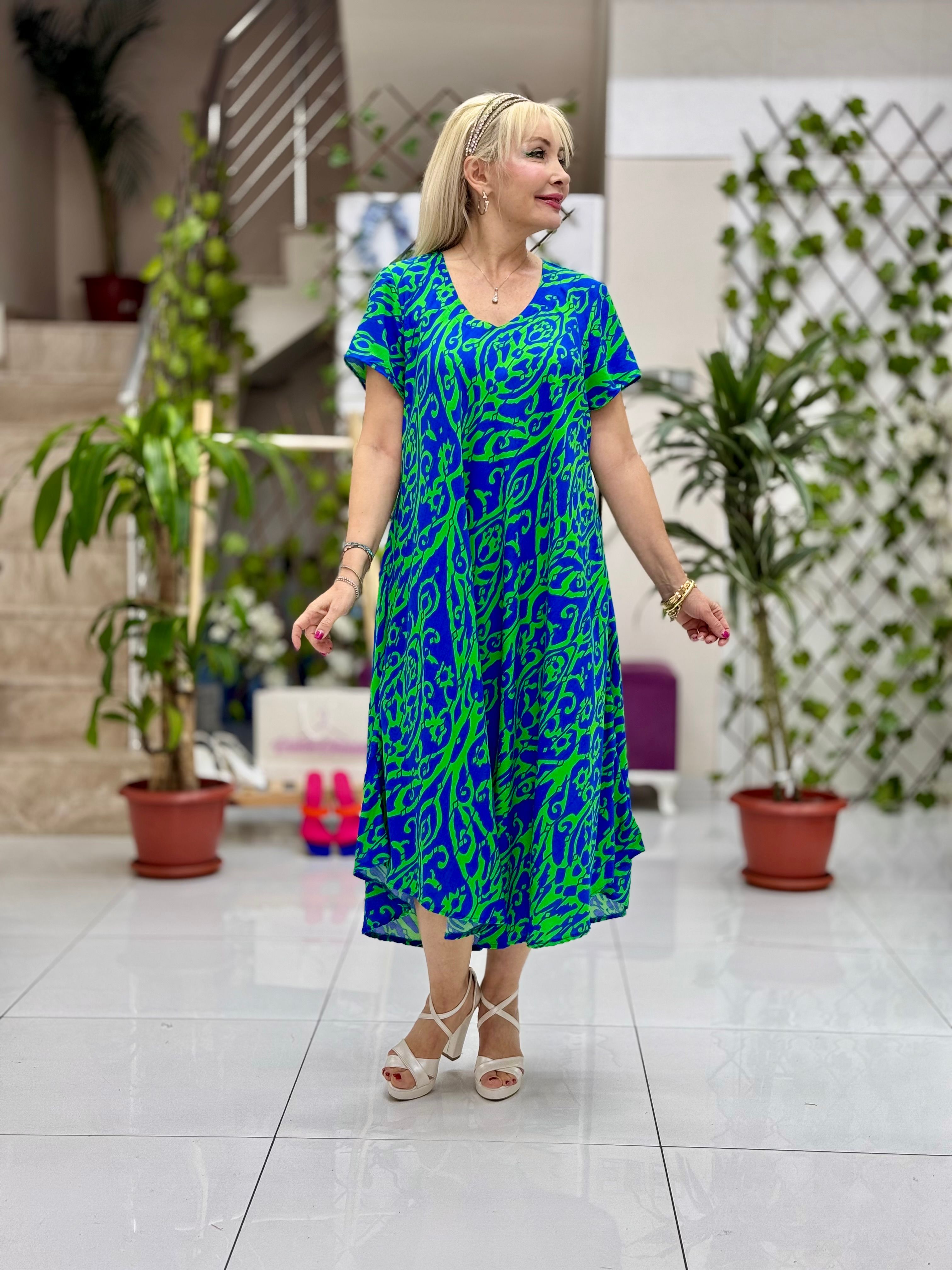 Ms15079 Vestido Frida Viscosa