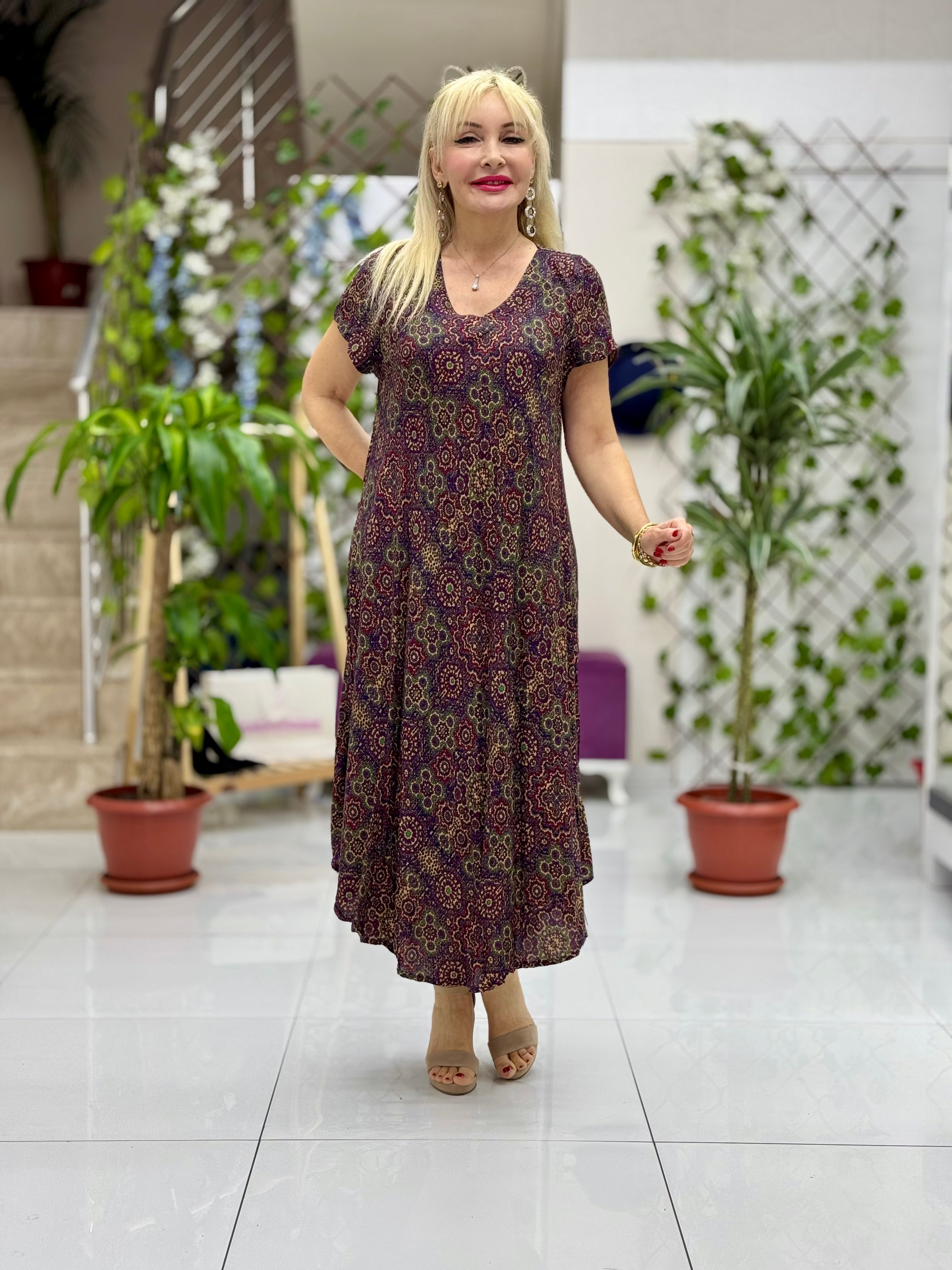Ms15079 Vestido Frida Viscosa
