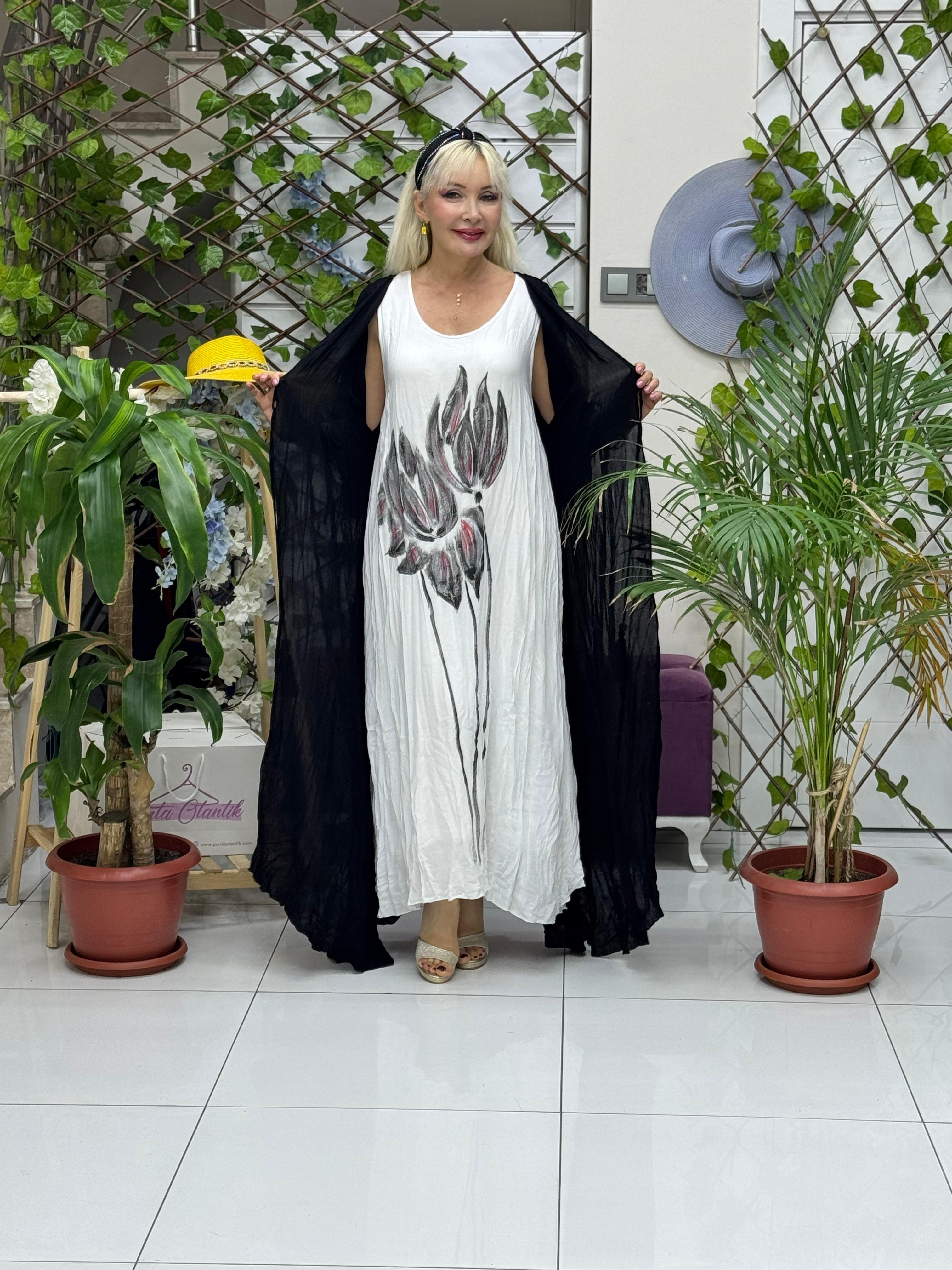 M1046 Vestido Voile Sin Mangas Rojo