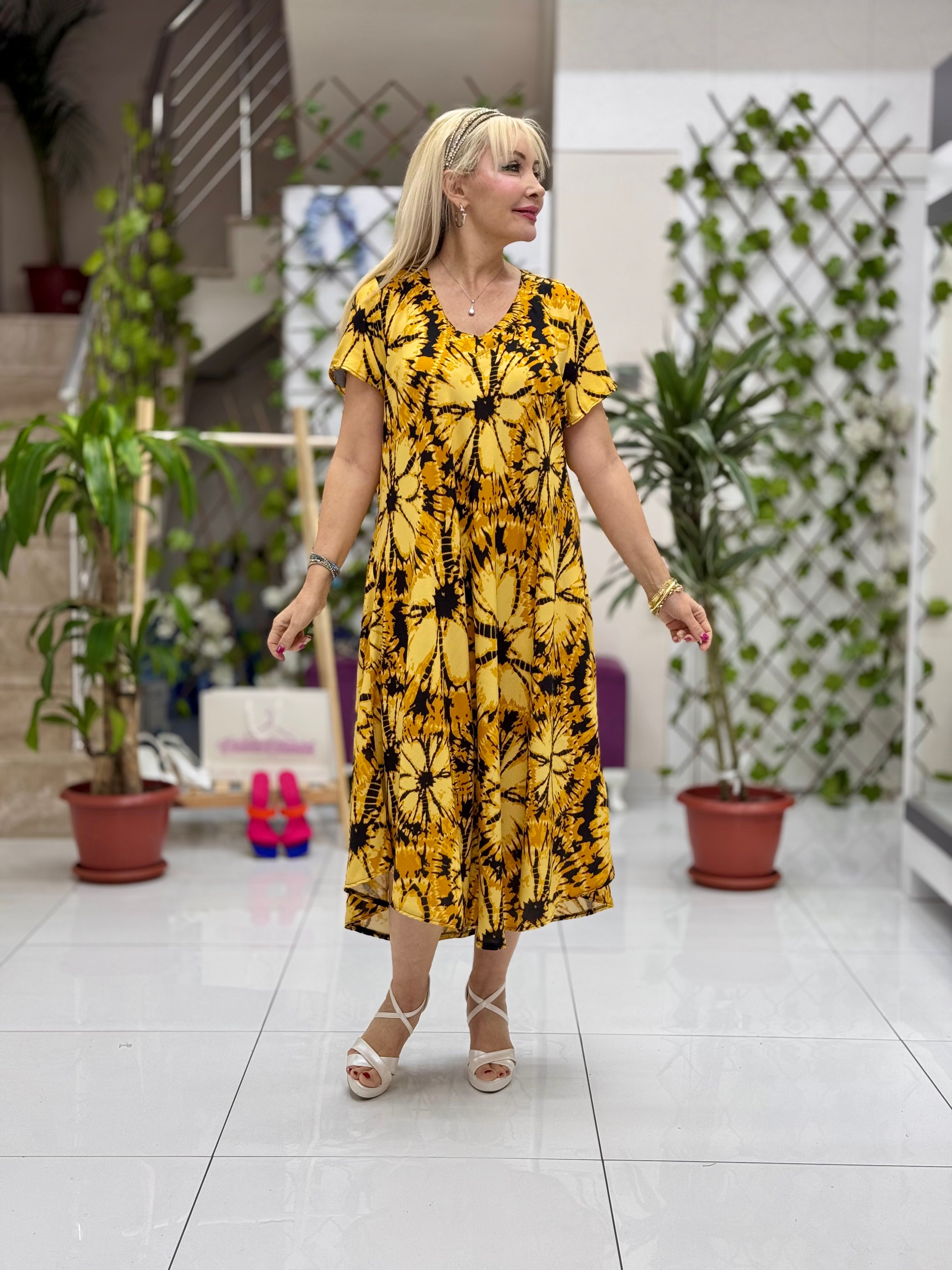 Ms15079 Vestido Frida Viscosa