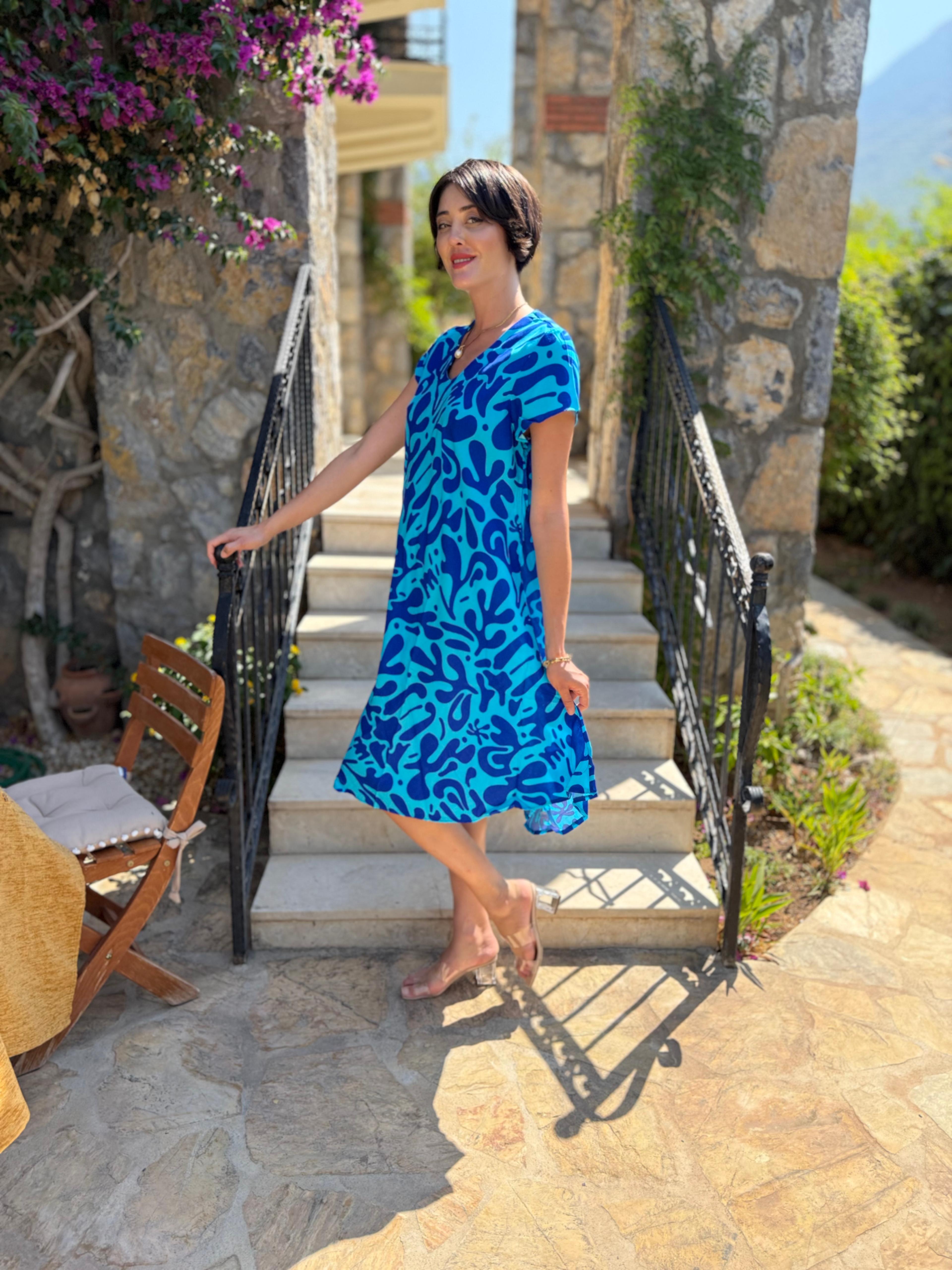 Ms15005 Vestido Frida Viscosa