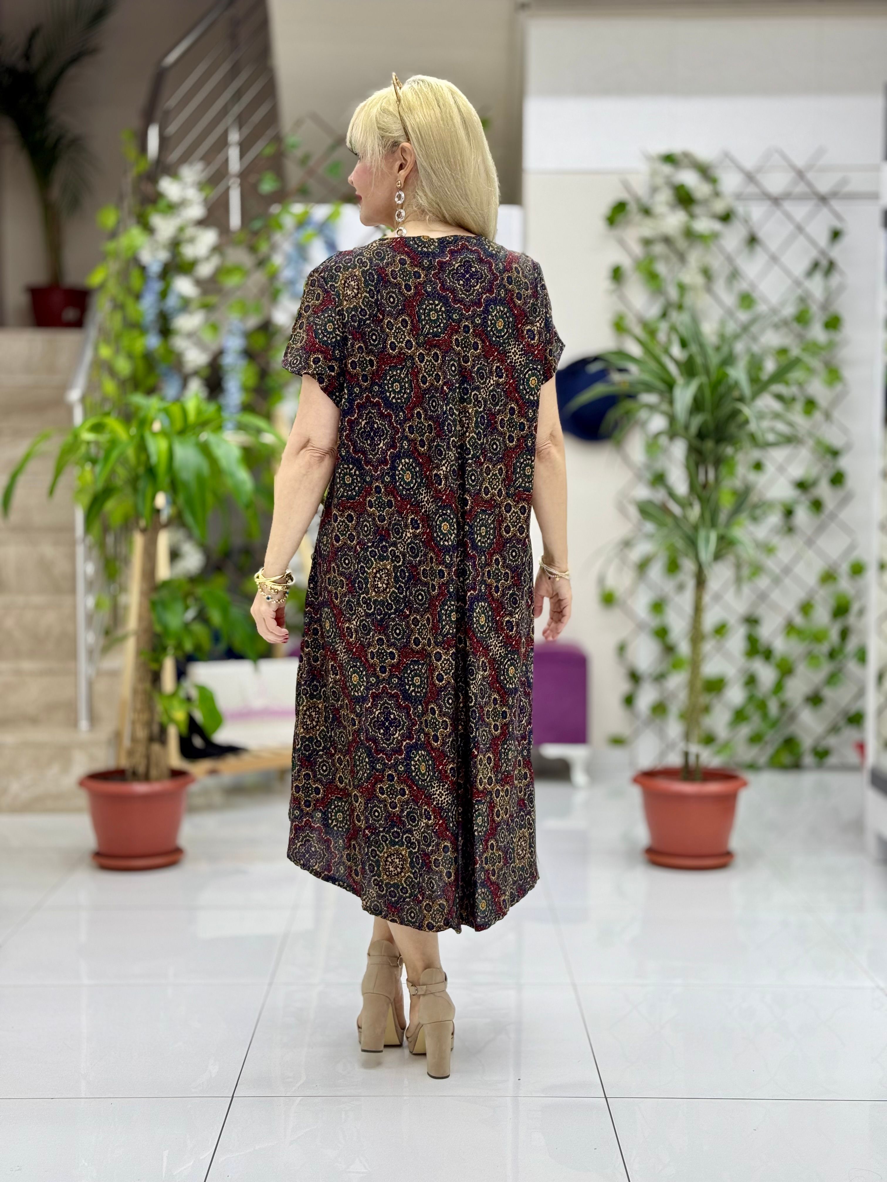 Ms15079 Vestido Frida Viscosa