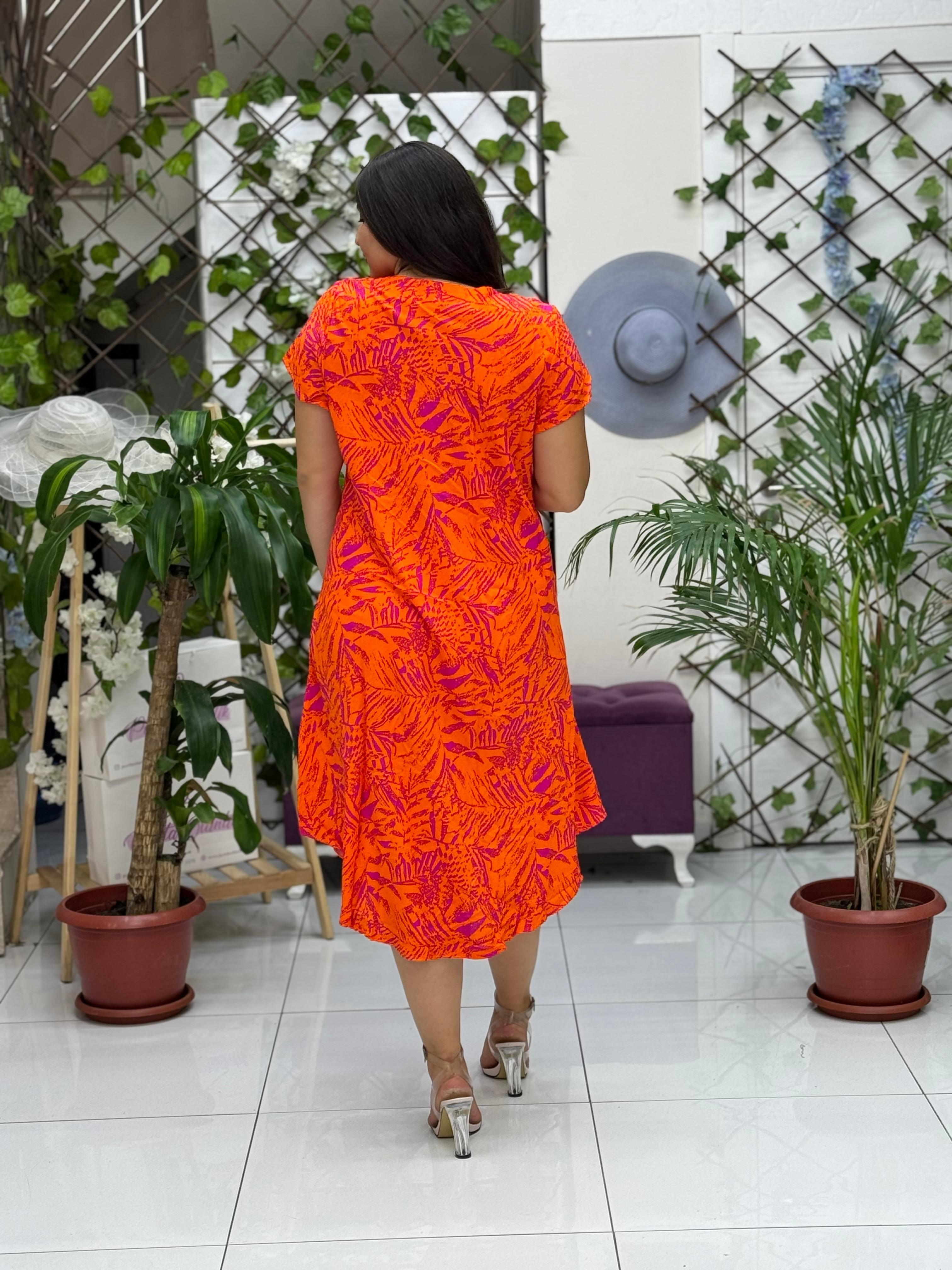 Ms15005 Vestido Frida Viscosa