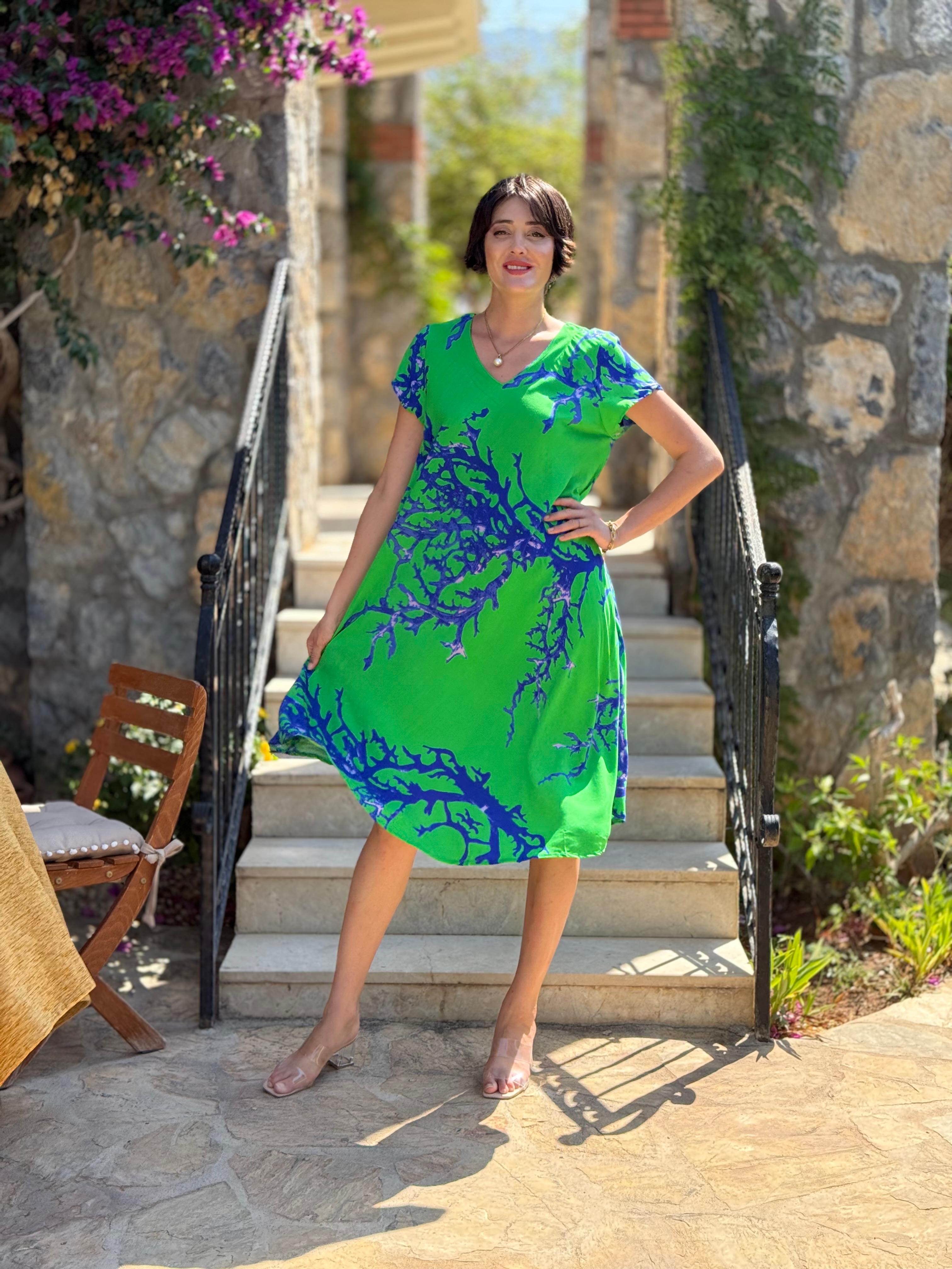 Ms15005 Vestido Frida Viscosa