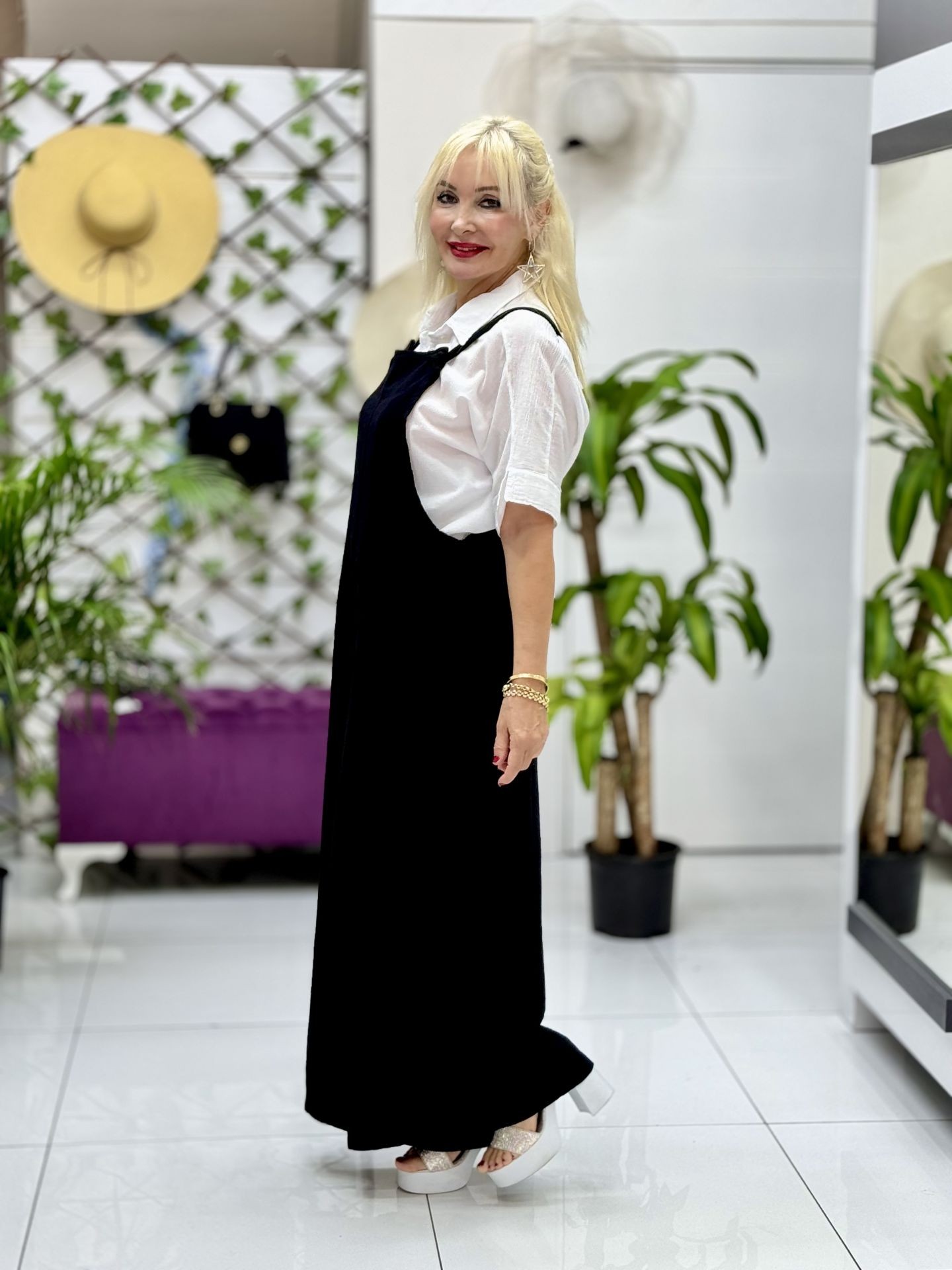 A4135 KETEN TULUM SİYAH