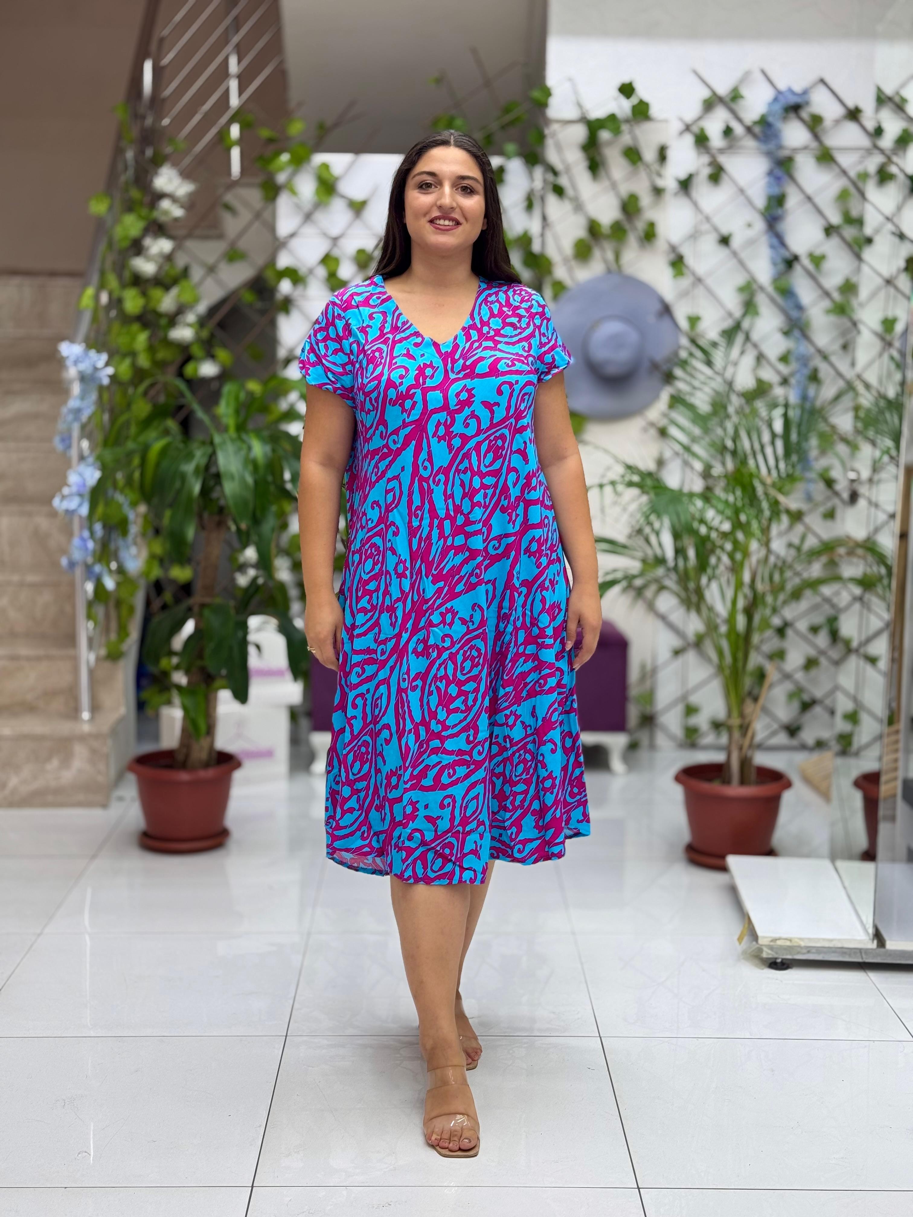 Ms15005 Vestido Frida Viscosa