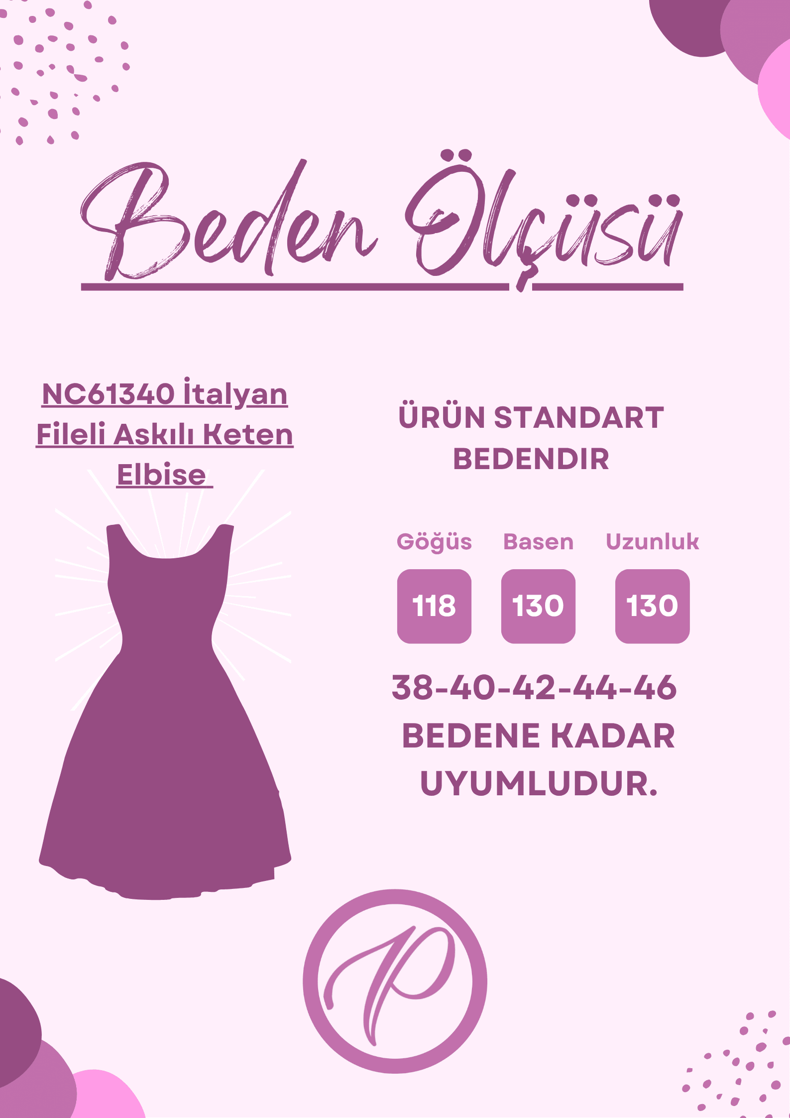 NC61340 İtalyan Fileli Askılı Keten Elbise Haki