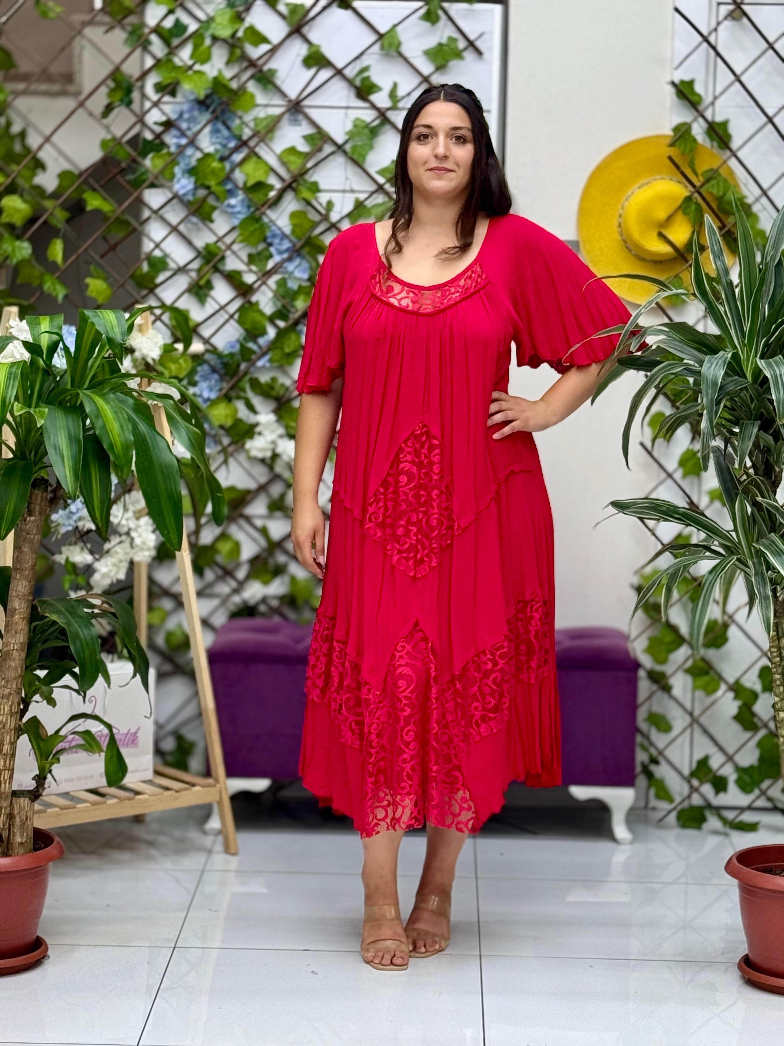M1055 Vestido Voile Ventana Blanco