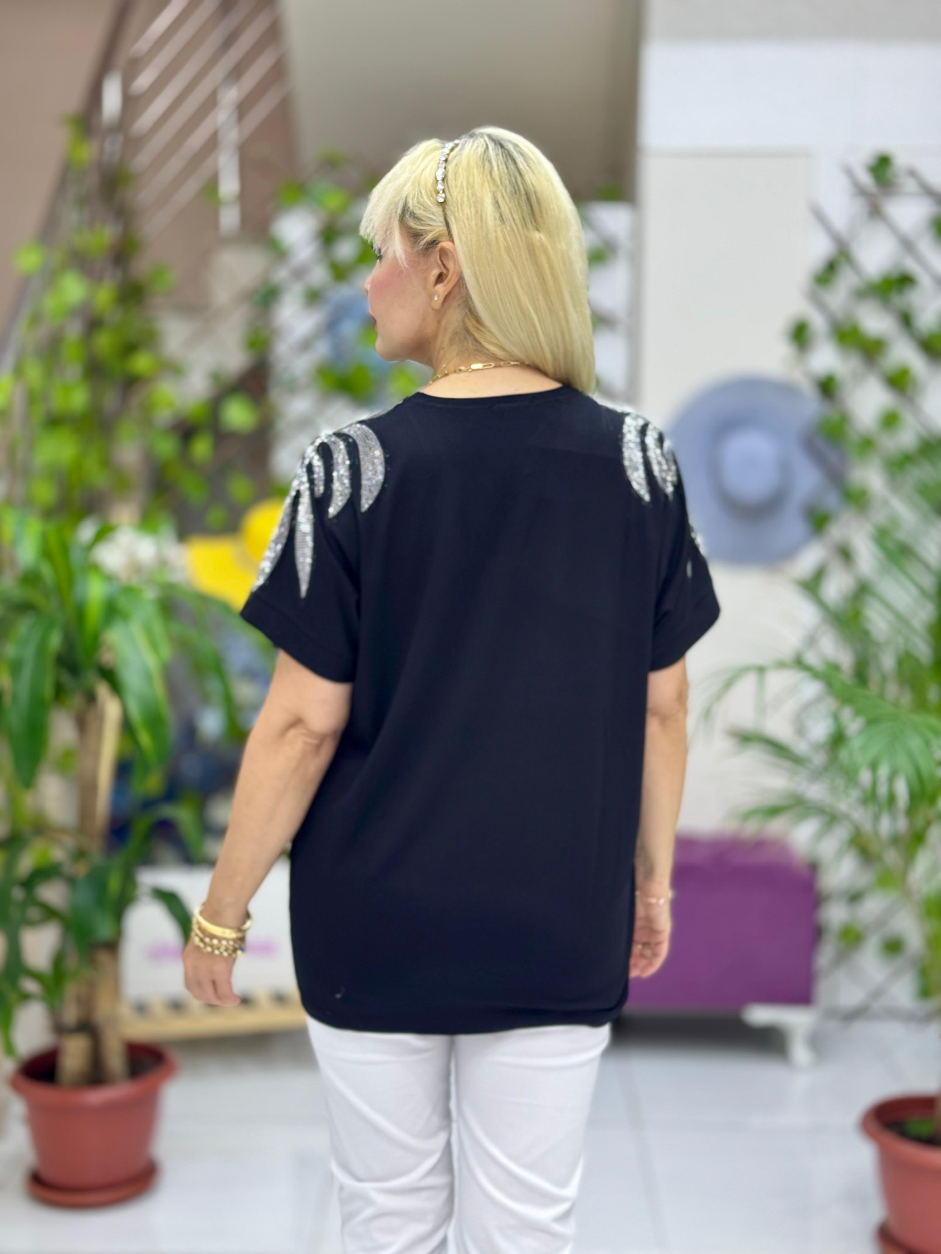 MS52305 Turlu Viskon Bluz