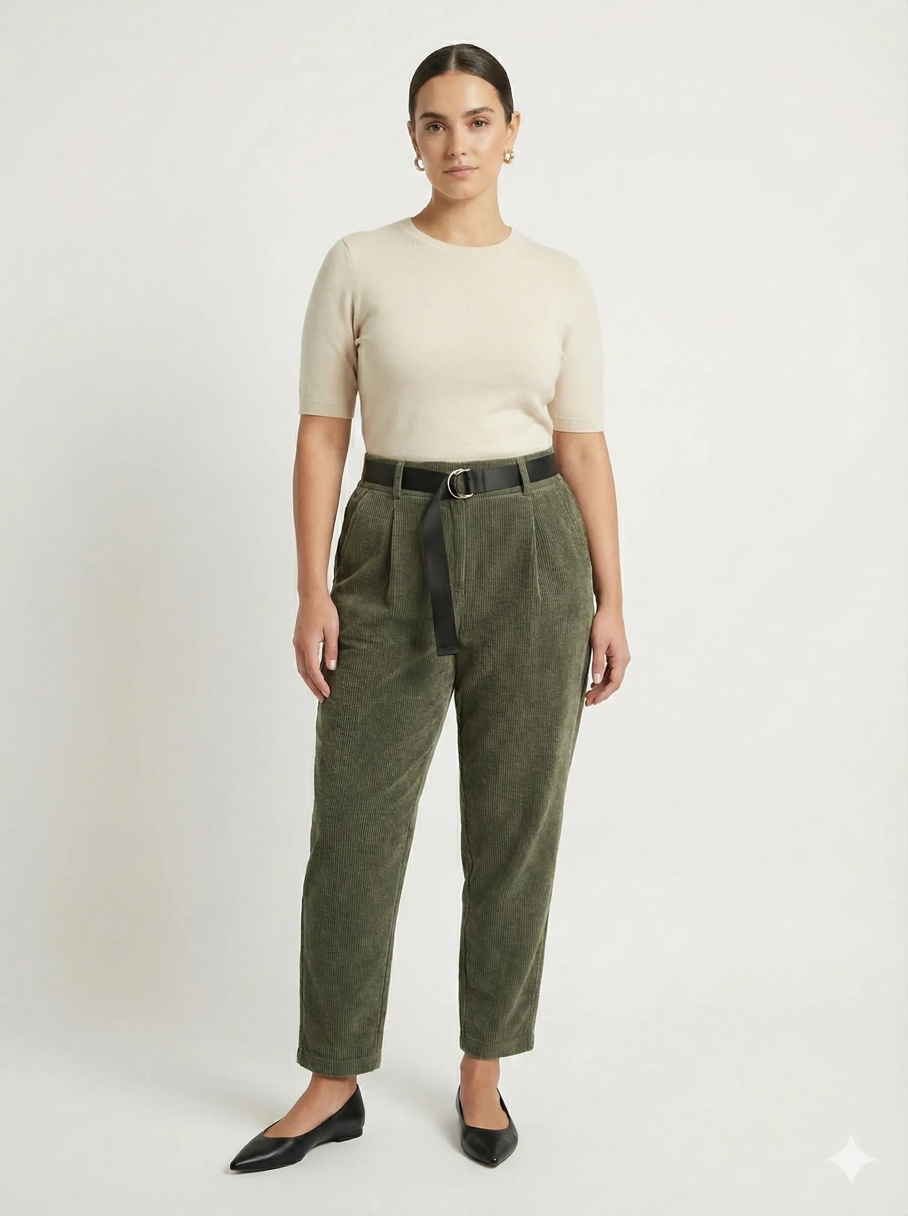 YG8605 İtalyan Kadife Pantolon Haki