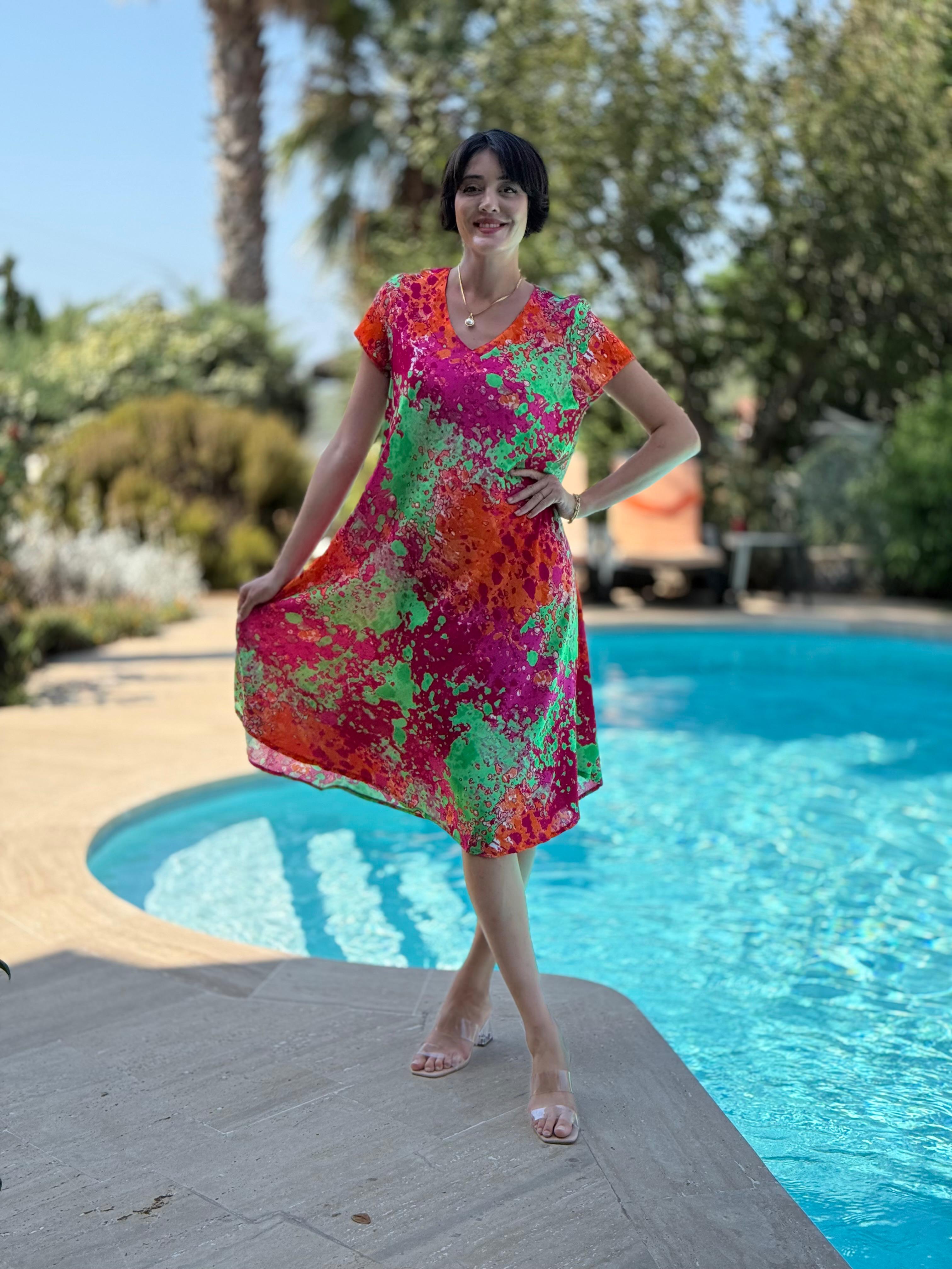 Ms15005 Vestido Frida Viscosa
