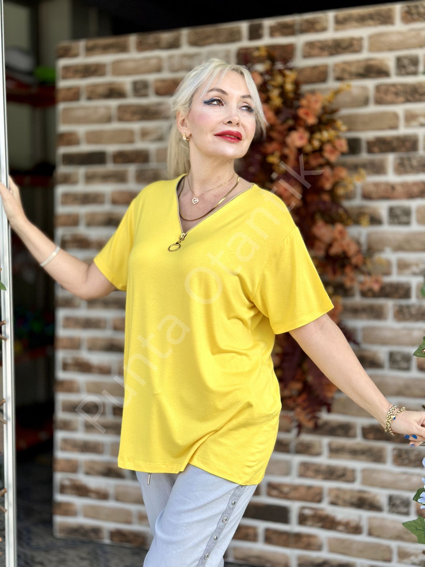 Tsr8001 Camiseta Lycra Amarillo