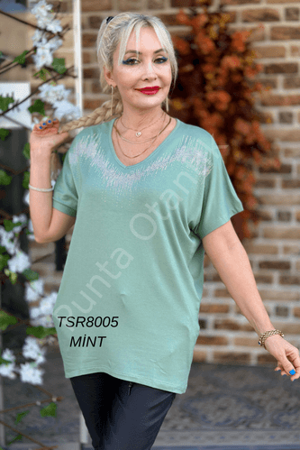 Tsr8005 Camiseta Lycra Menta