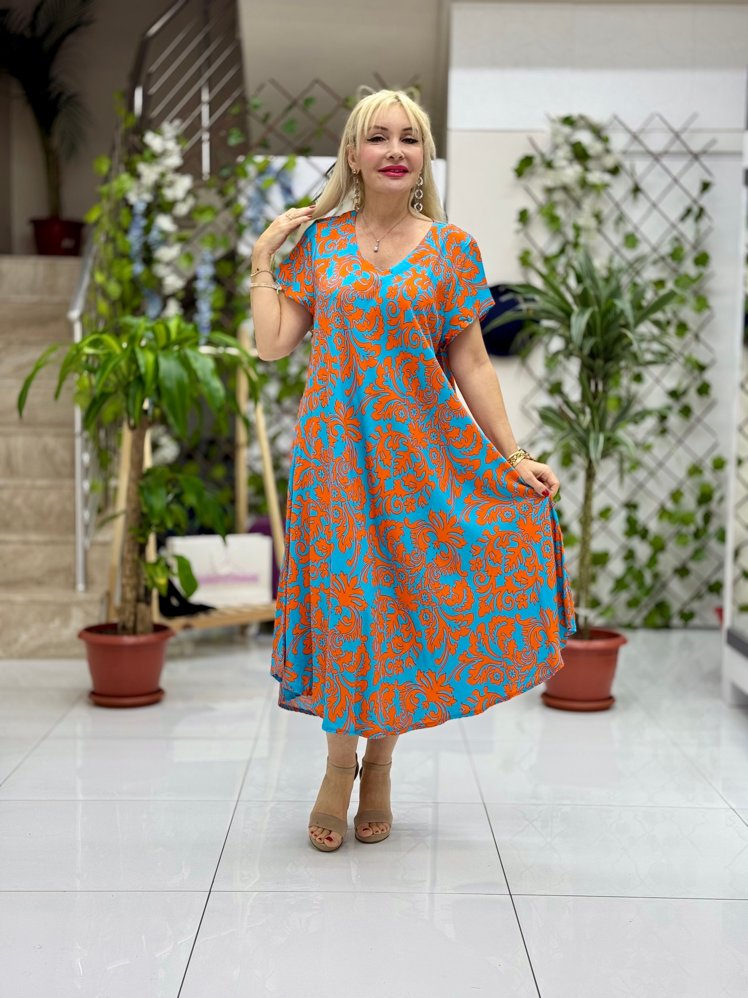 Ms15079 Vestido Frida Viscosa