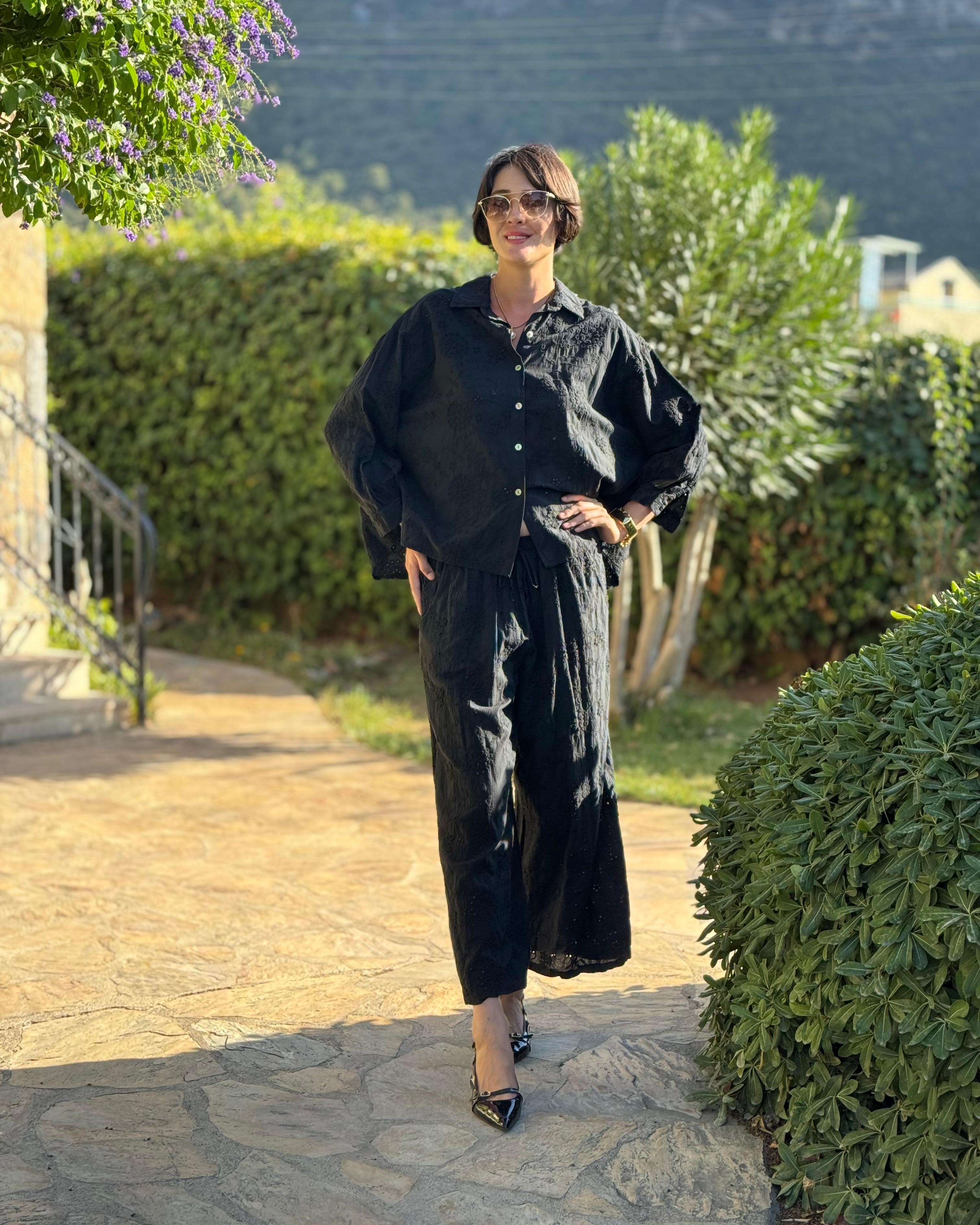 NC11056 İtalyan Fisto Takım Siyah