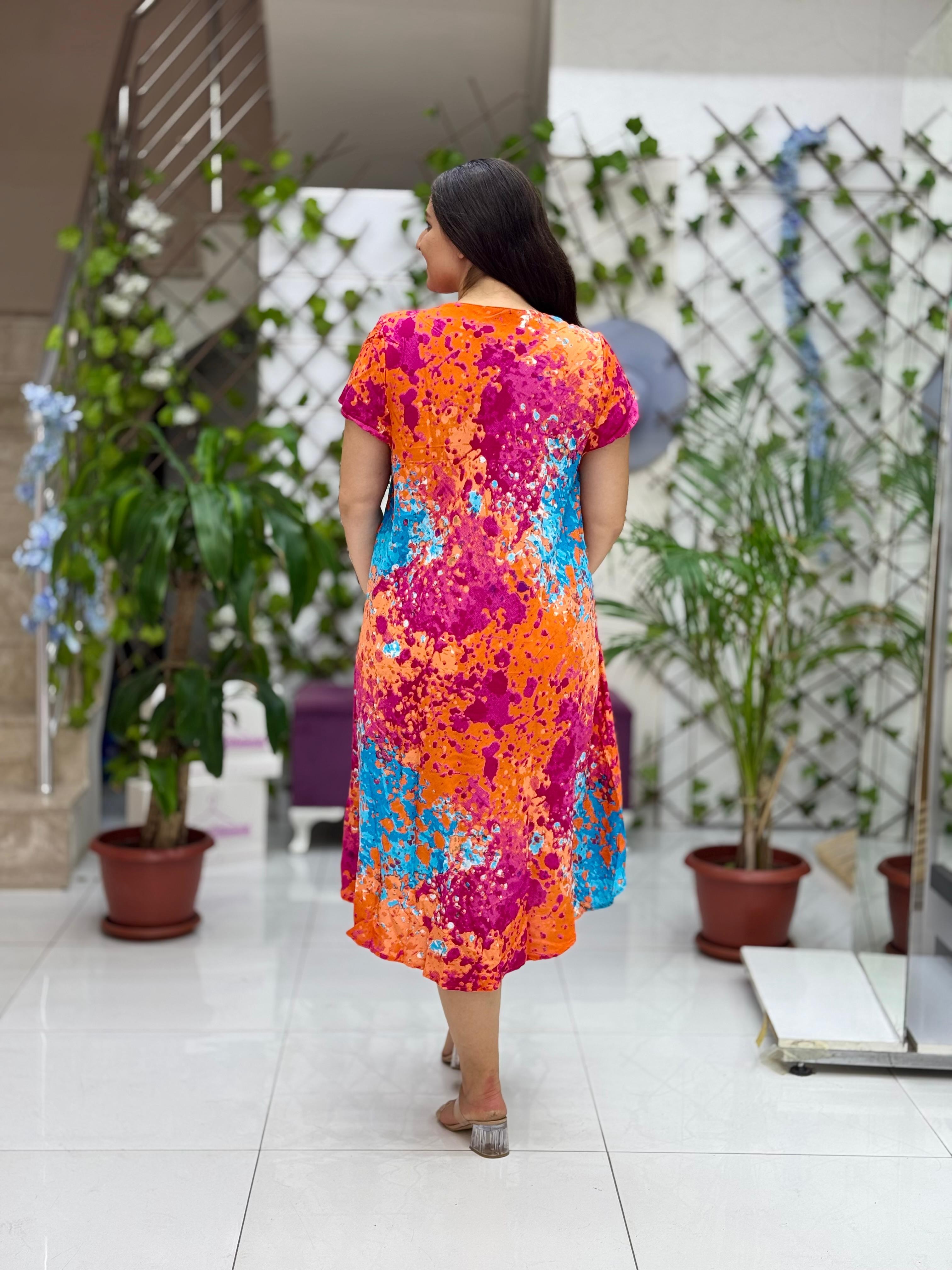 Ms15005 Vestido Frida Viscosa