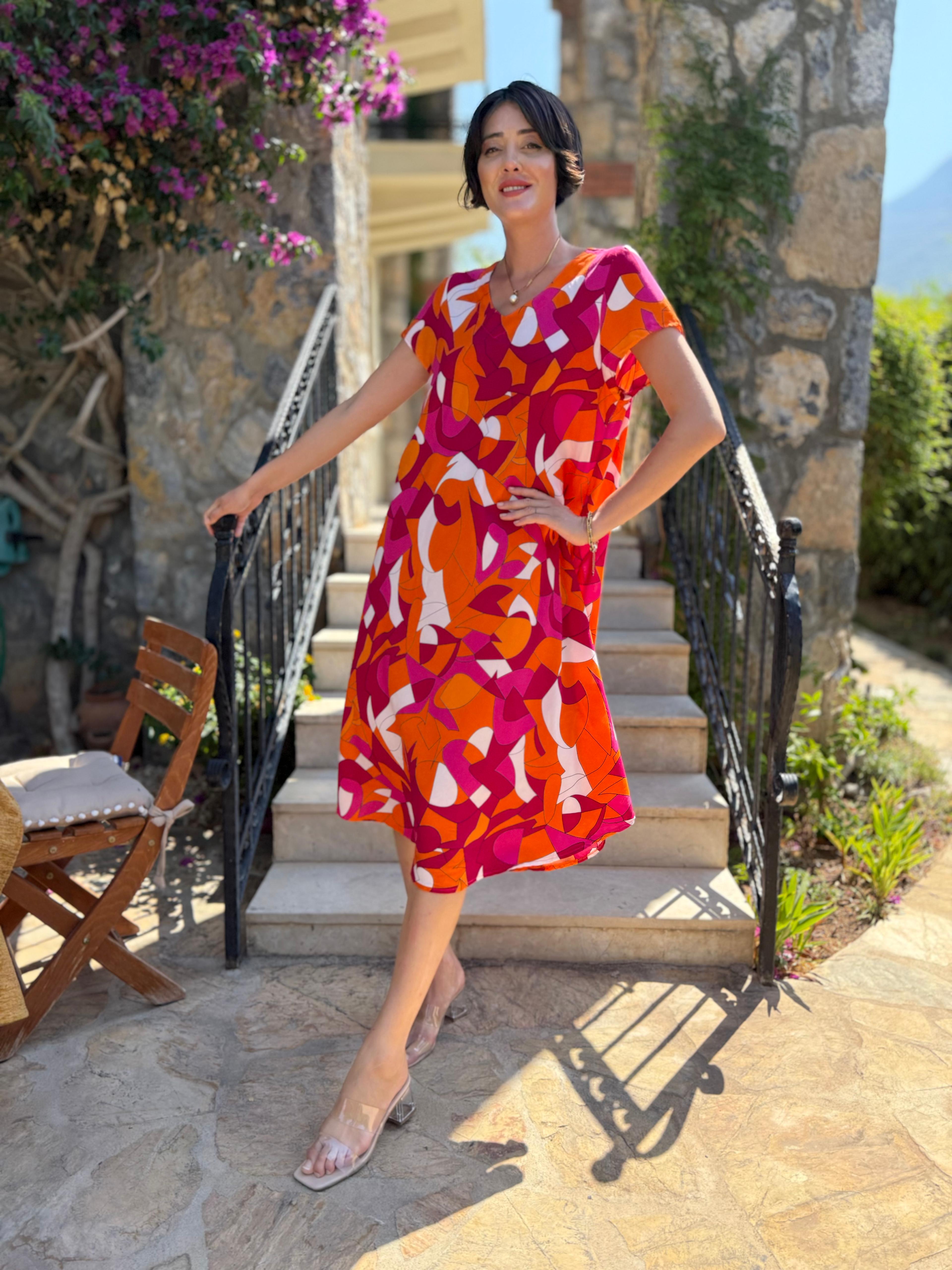 Ms15005 Vestido Frida Viscosa