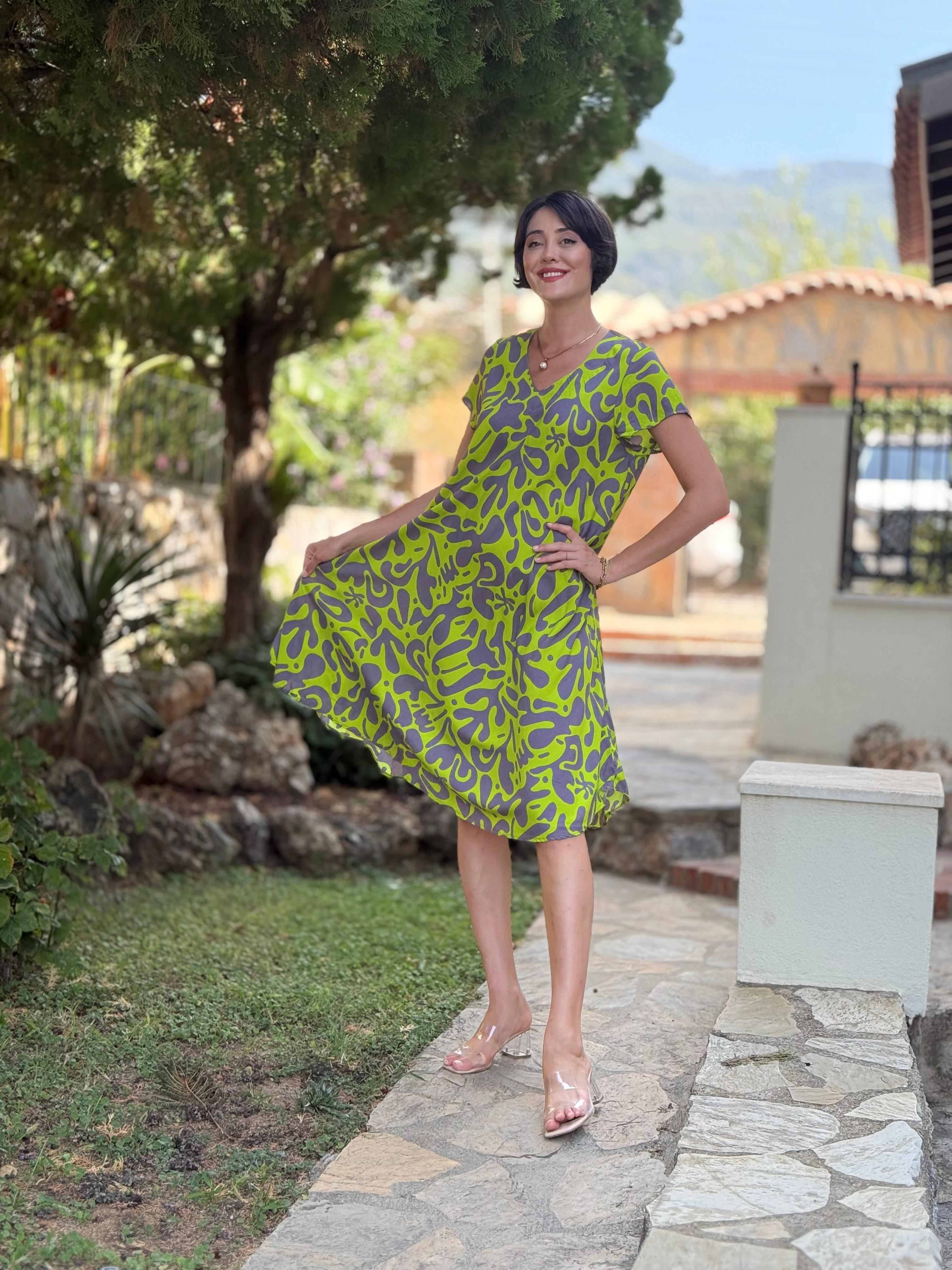Ms15005 Vestido Frida Viscosa