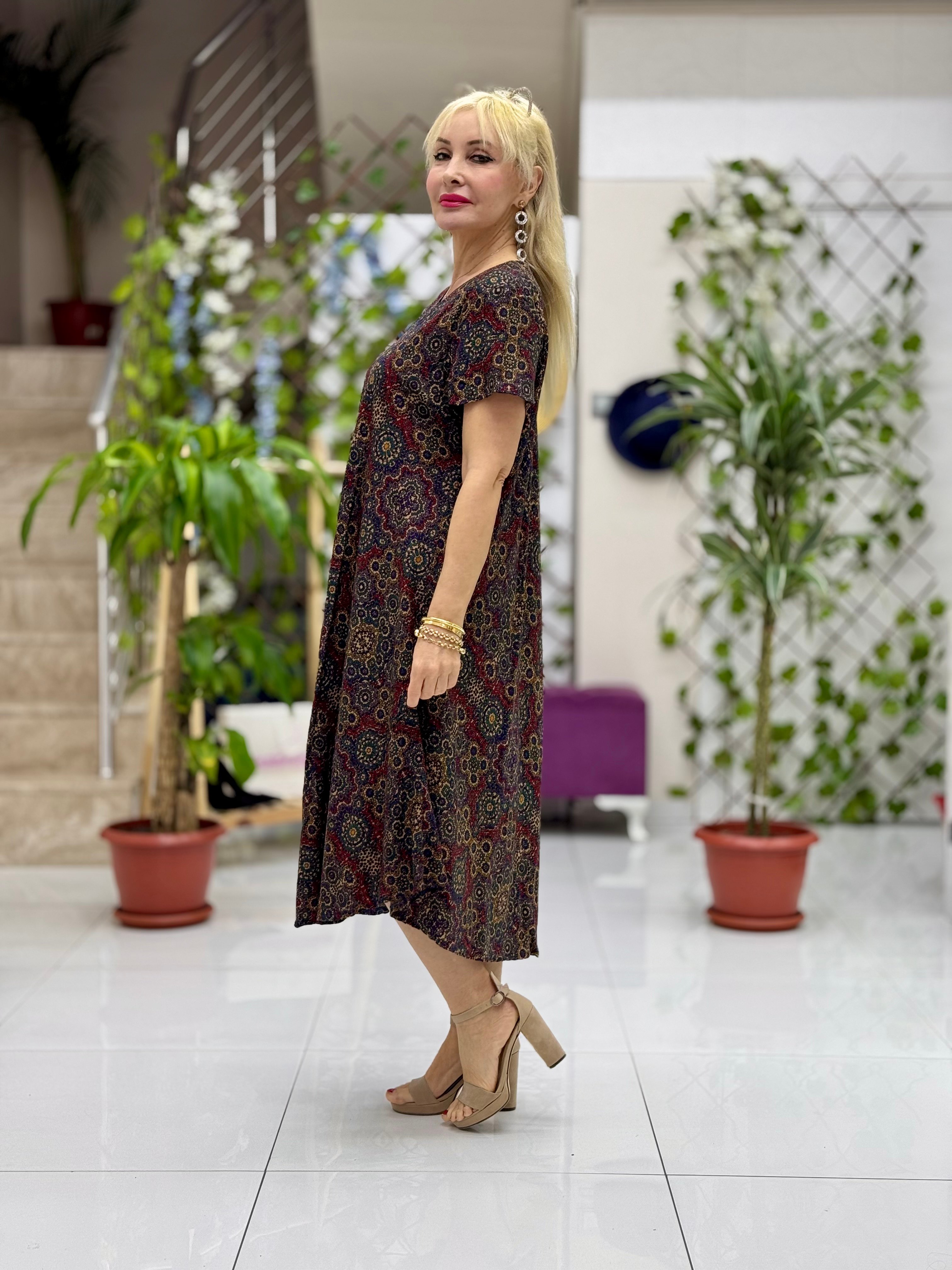Ms15079 Vestido Frida Viscosa