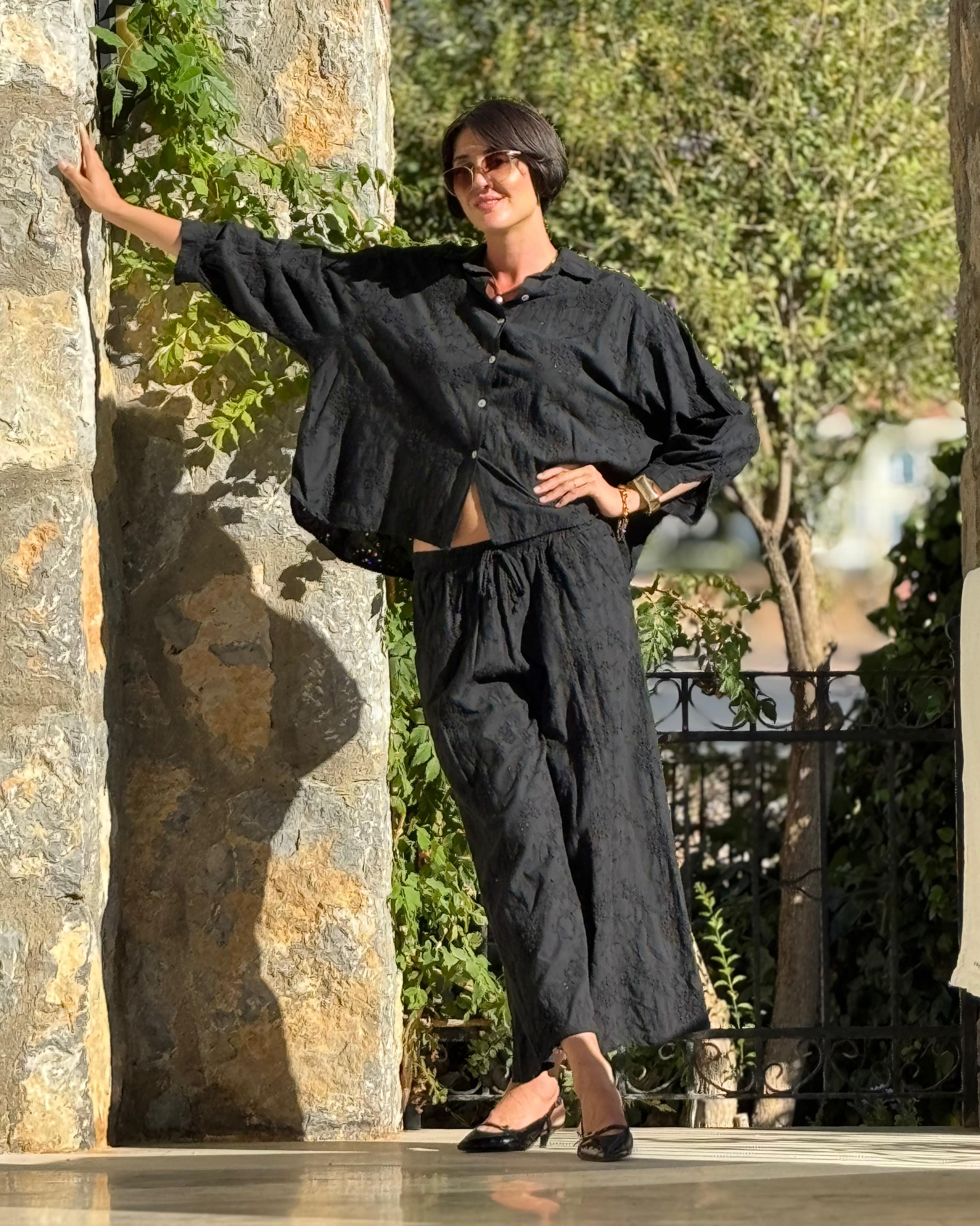 NC11056 İtalyan Fisto Takım Siyah