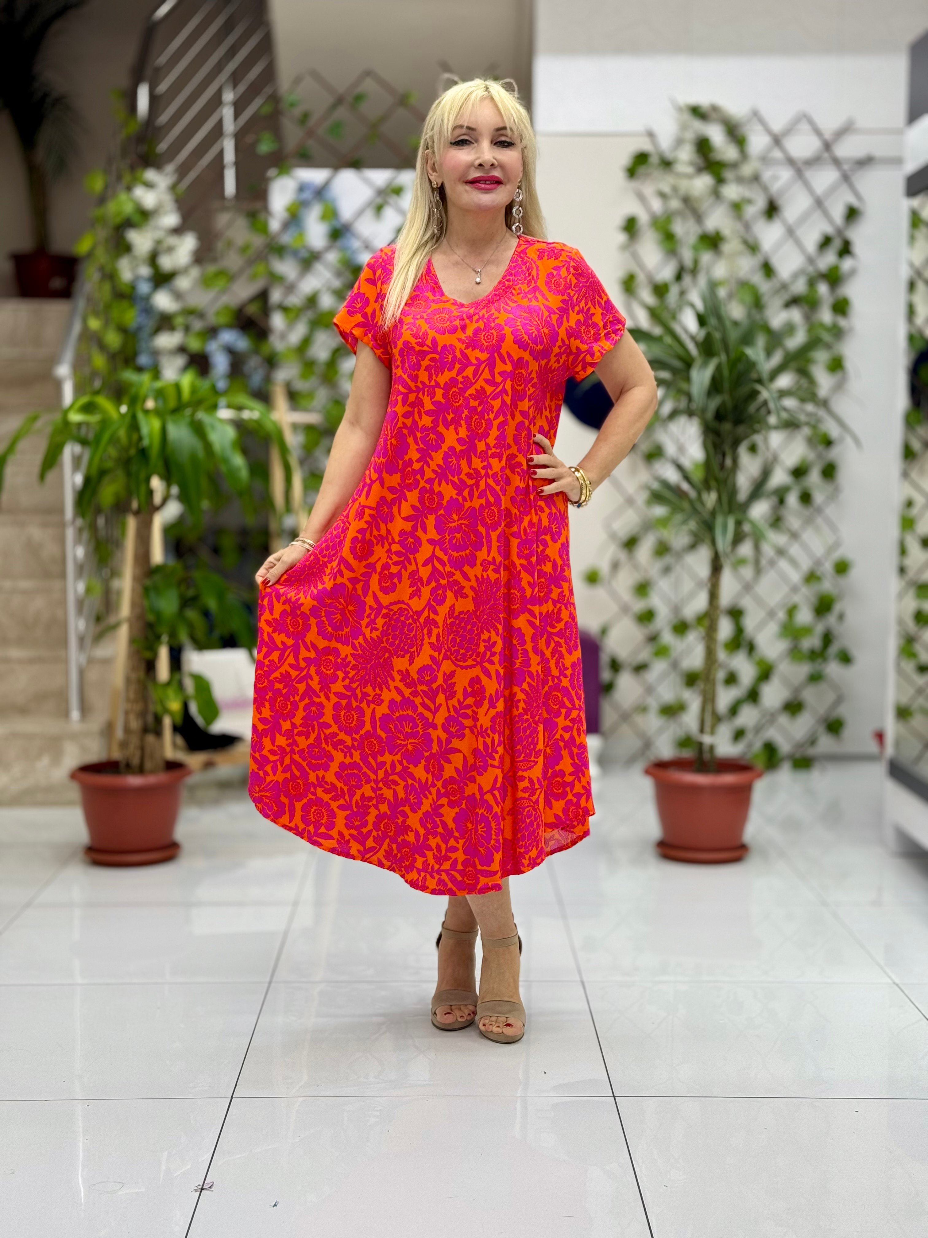 Ms15079 Vestido Frida Viscosa