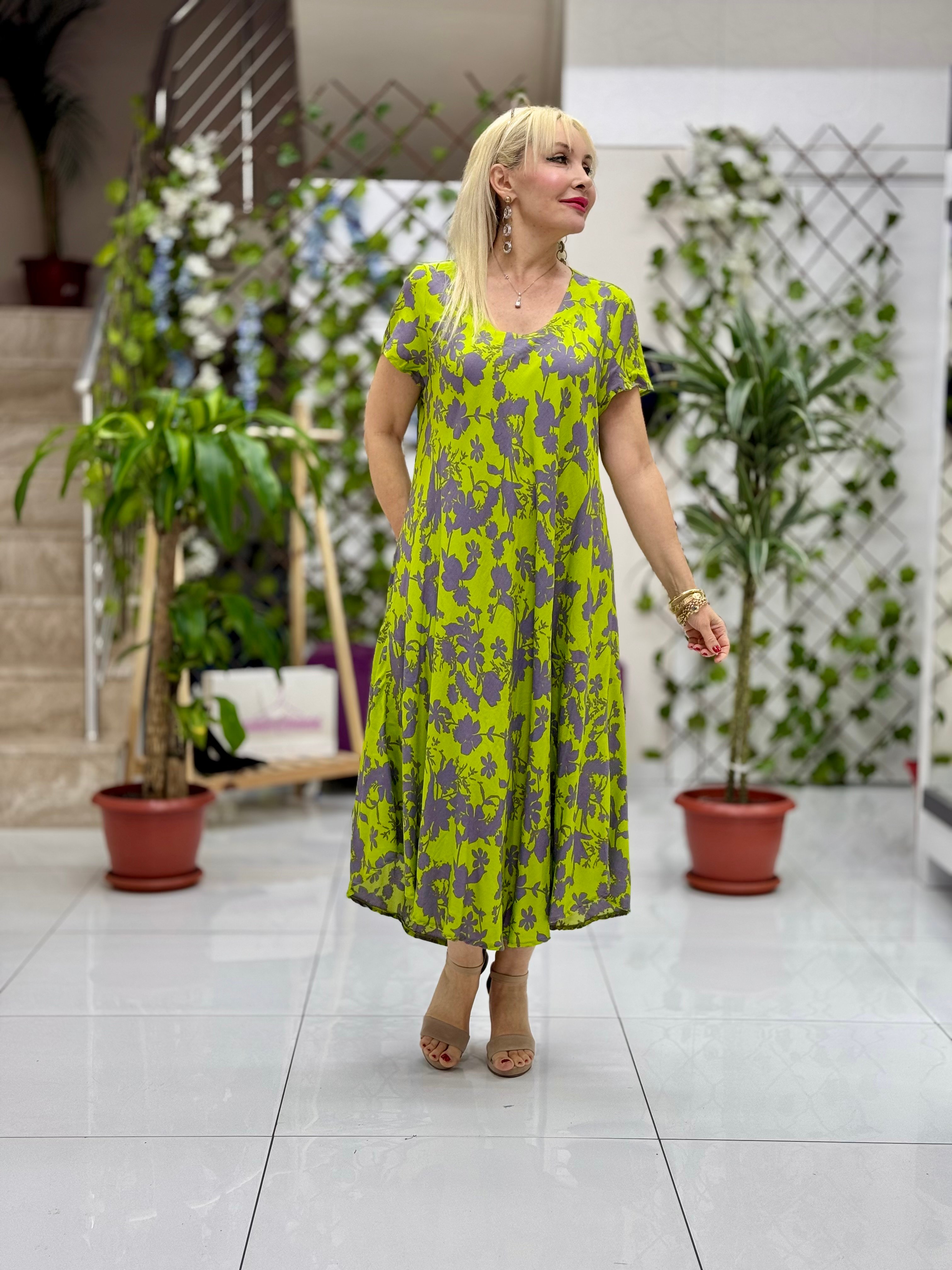 Ms15079 Vestido Frida Viscosa