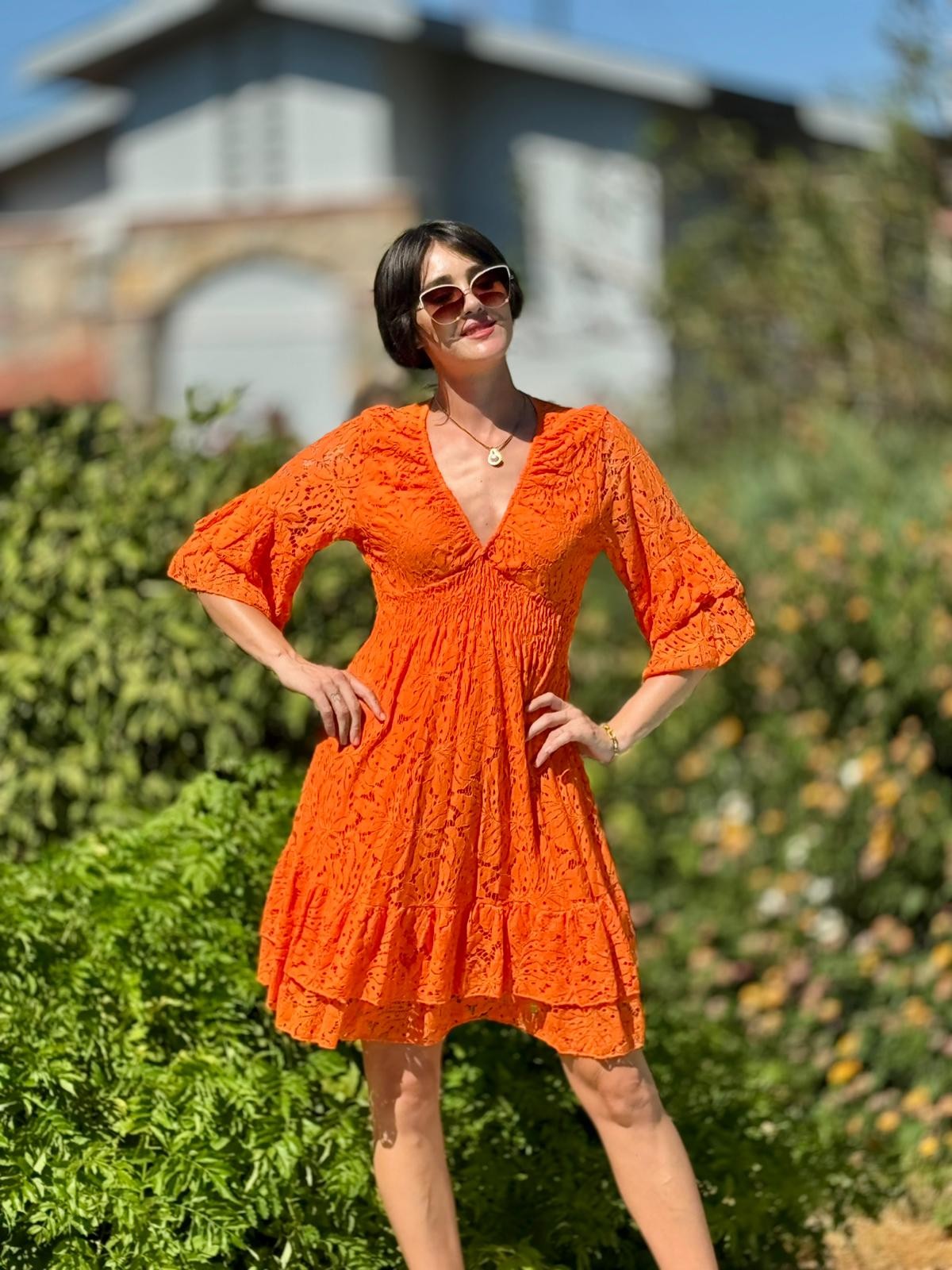 N10661 Traje Italiano Lino Ciruela