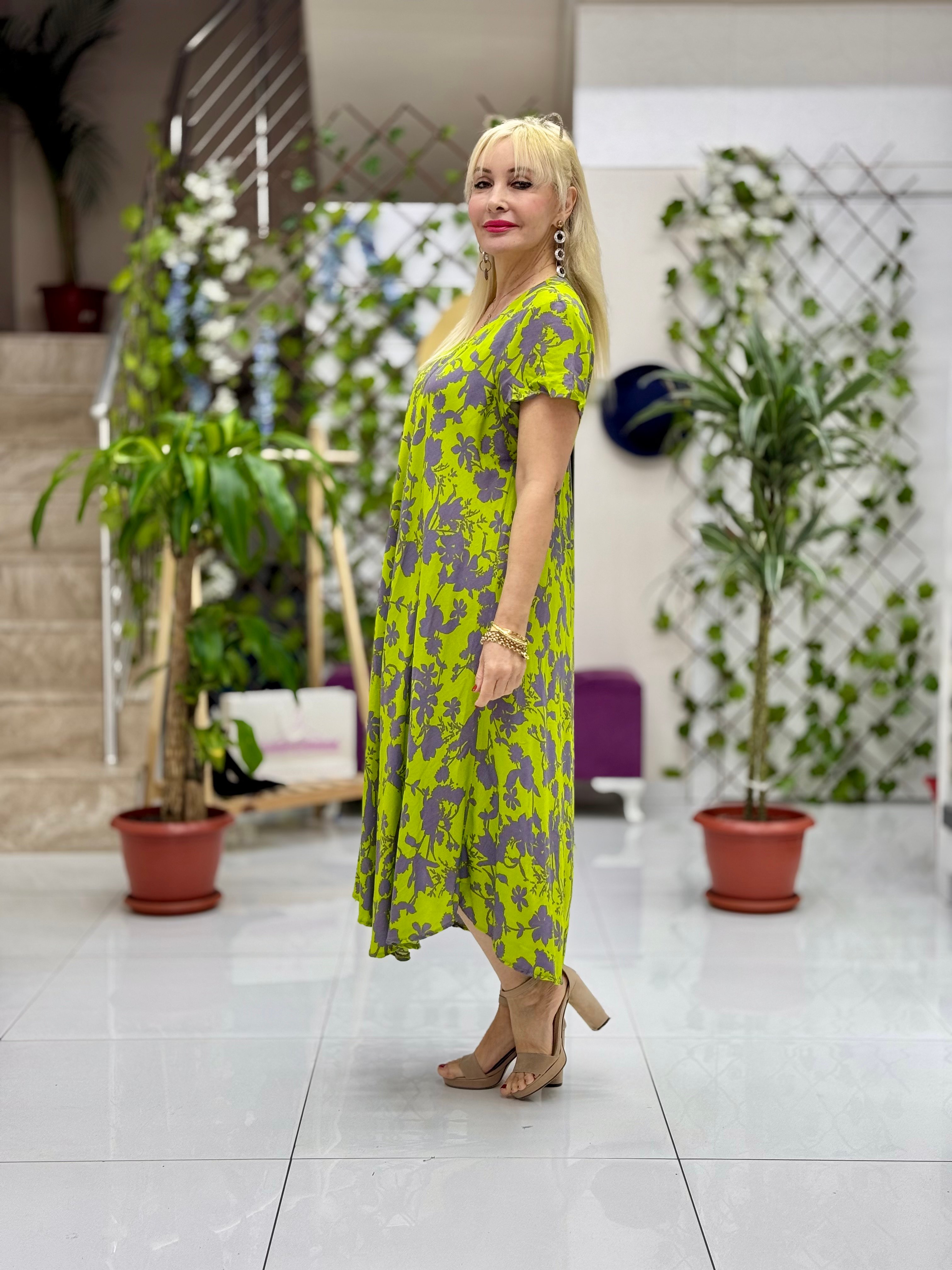 Ms15079 Vestido Frida Viscosa