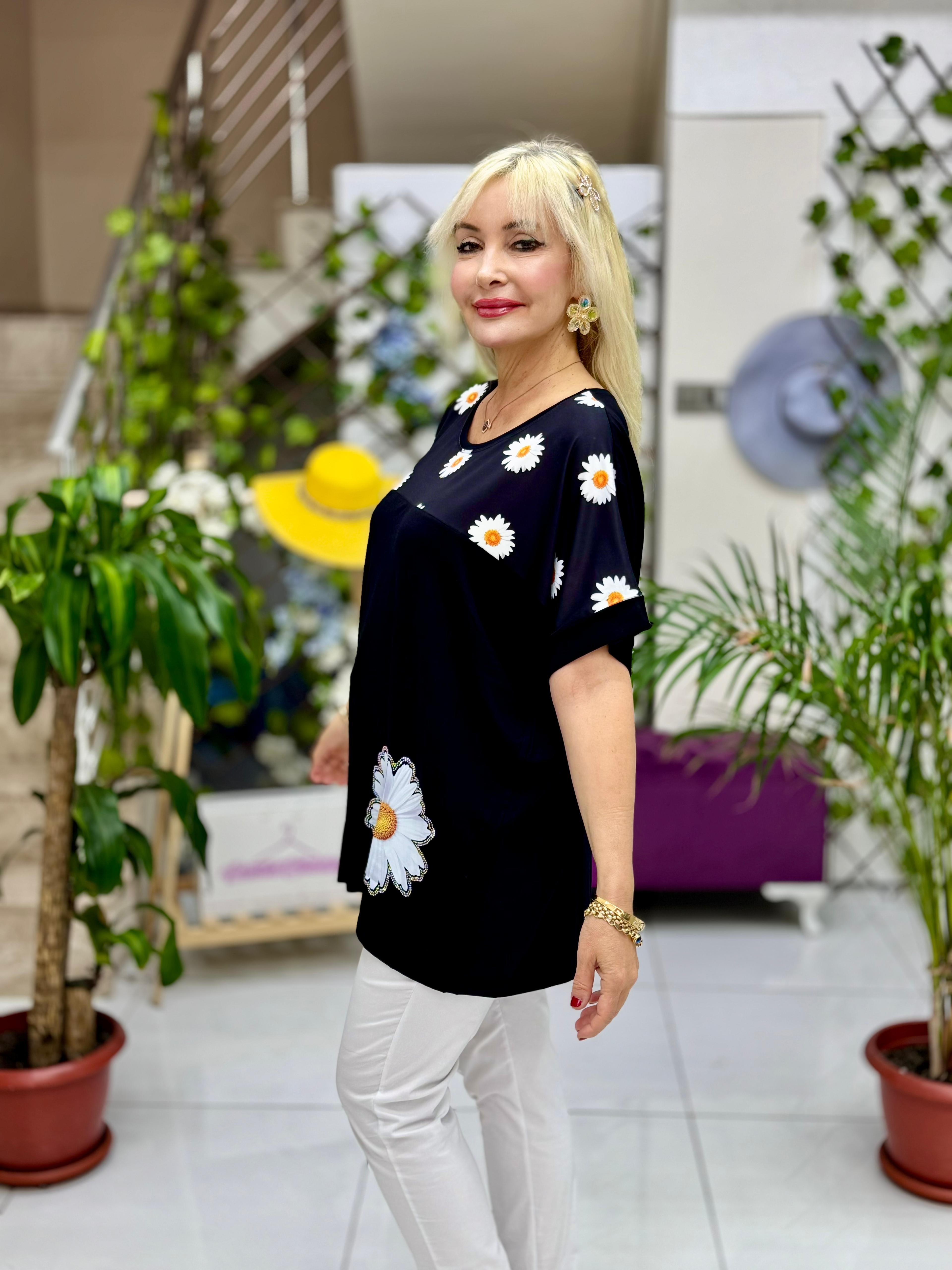 MS52331 Turlu Viskon Bluz