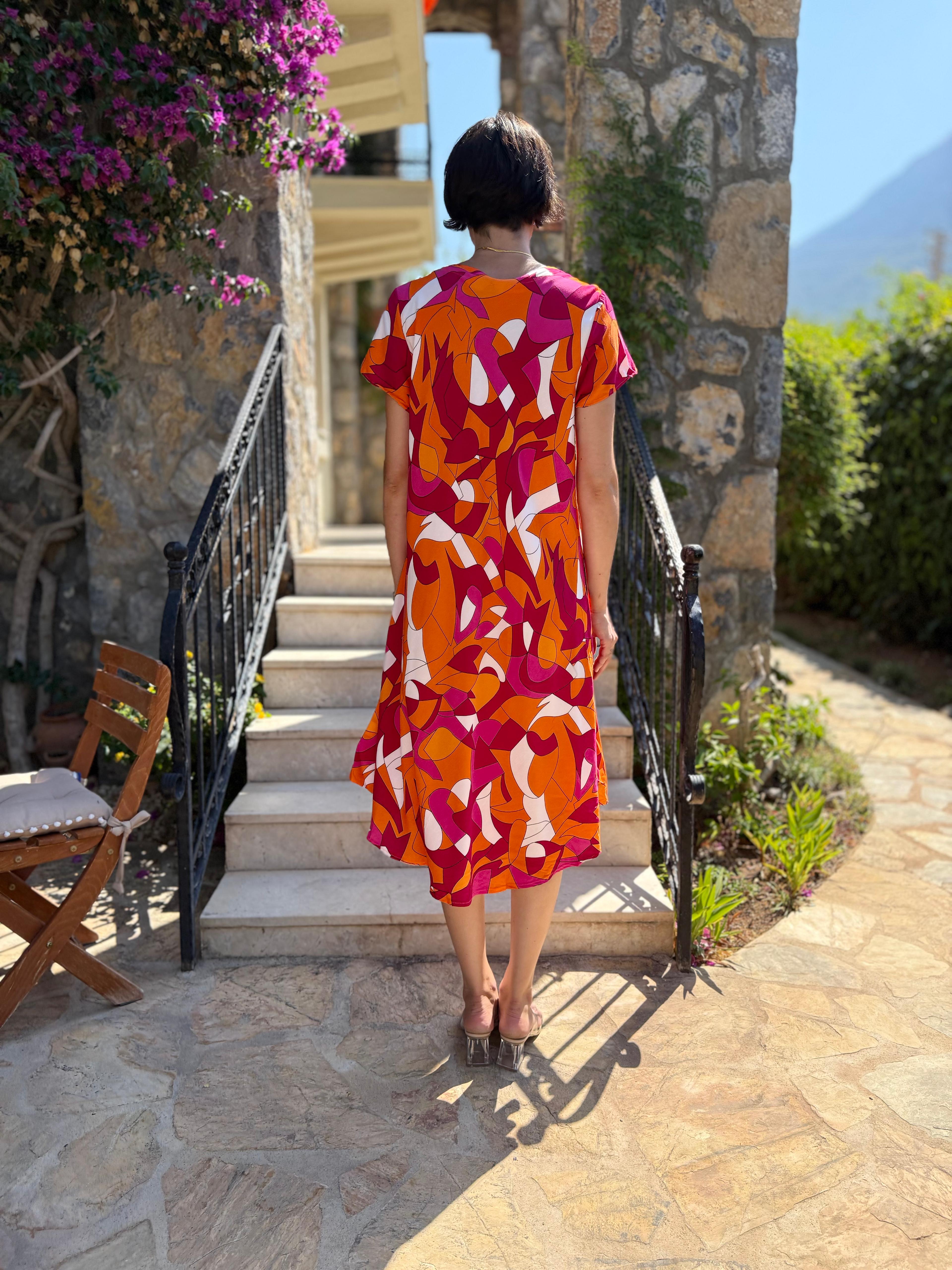 Ms15005 Vestido Frida Viscosa