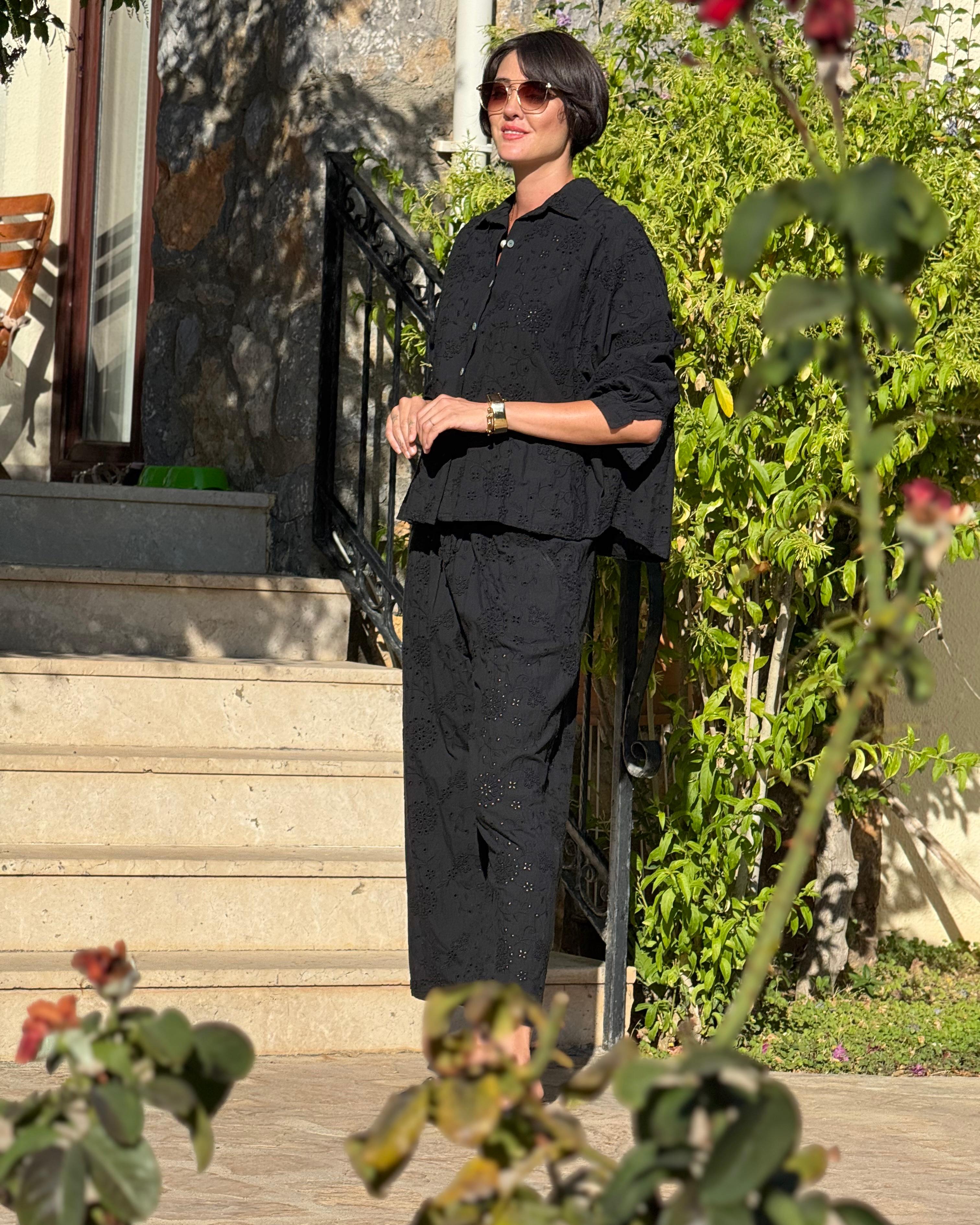 NC11056 İtalyan Fisto Takım Siyah