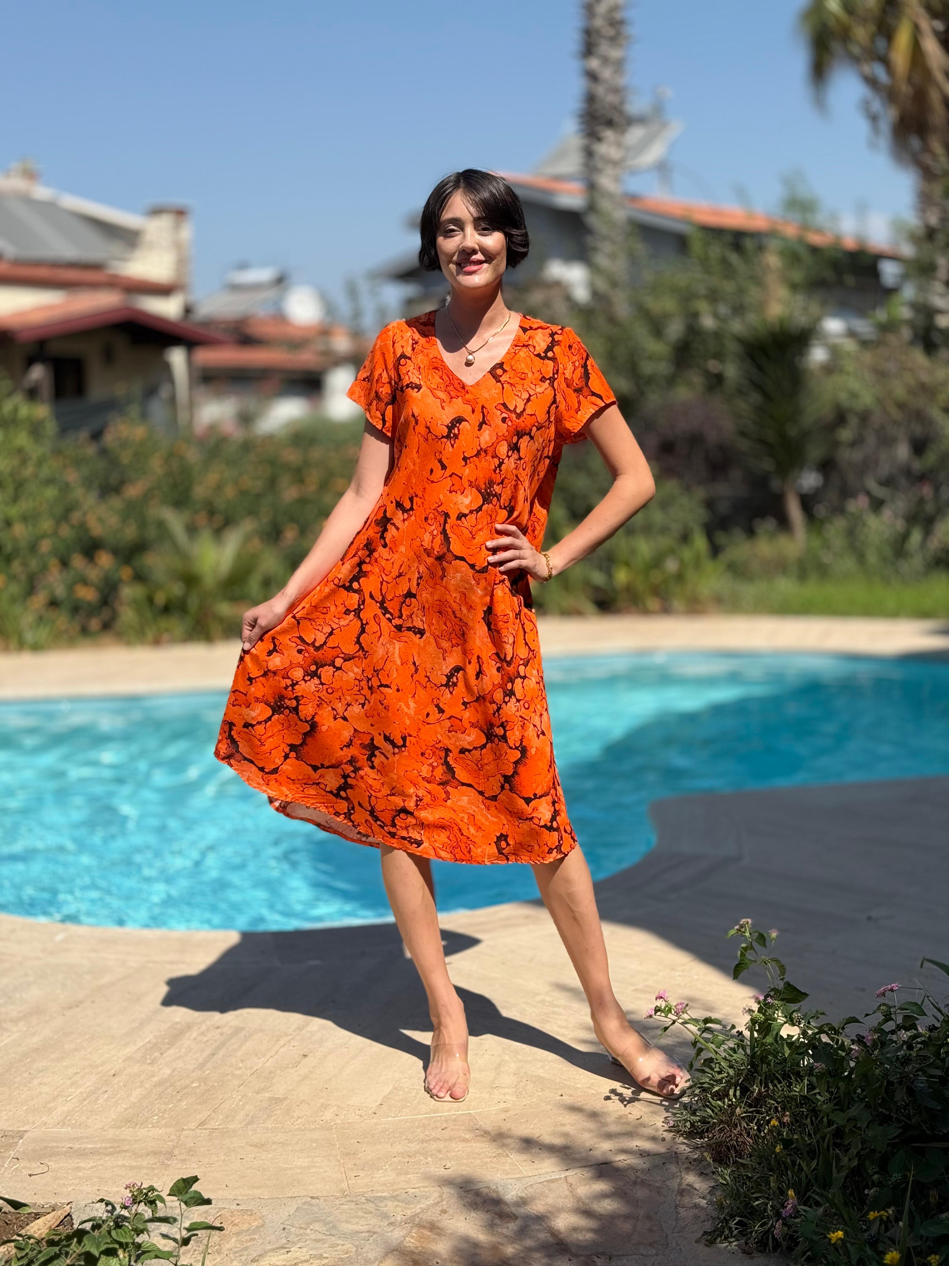 Ms15005 Vestido Frida Viscosa