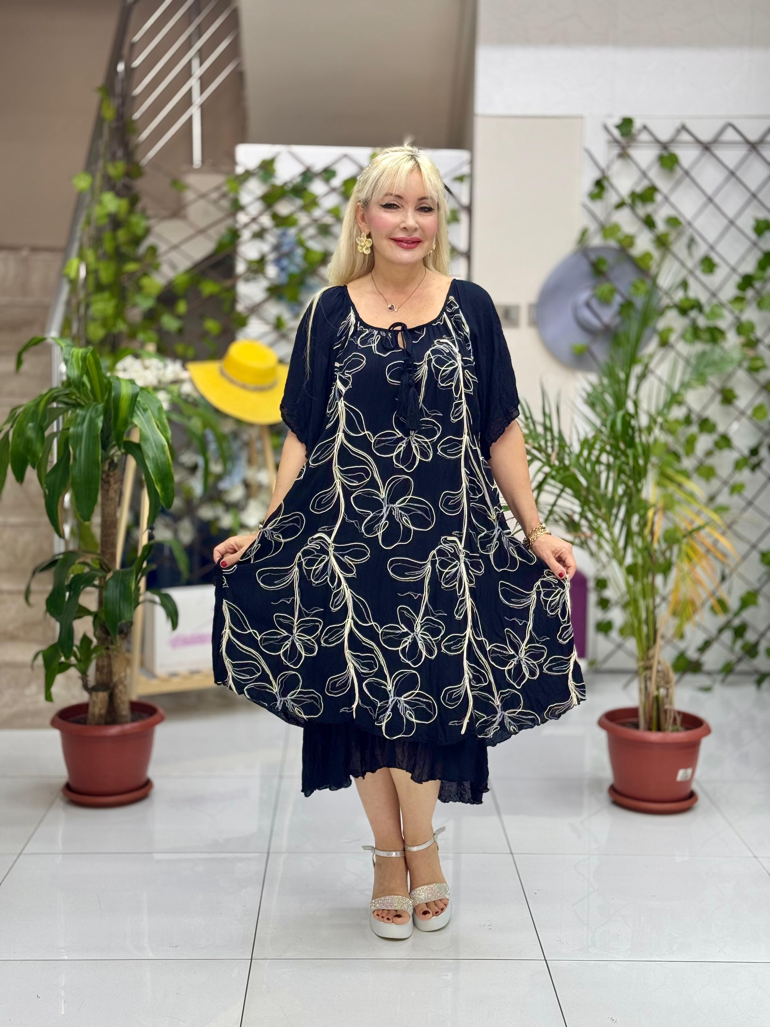 M1046 Vestido Voile Sin Mangas Rojo