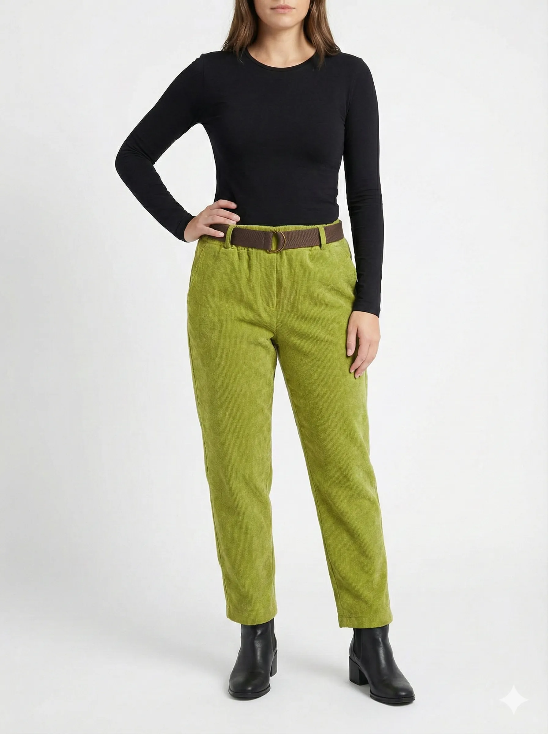 YG8605 İtalyan Kadife Pantolon Fıstık