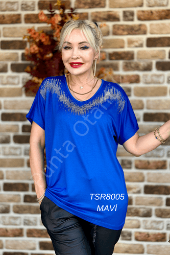 Tsr8005 Camiseta Lycra Azul