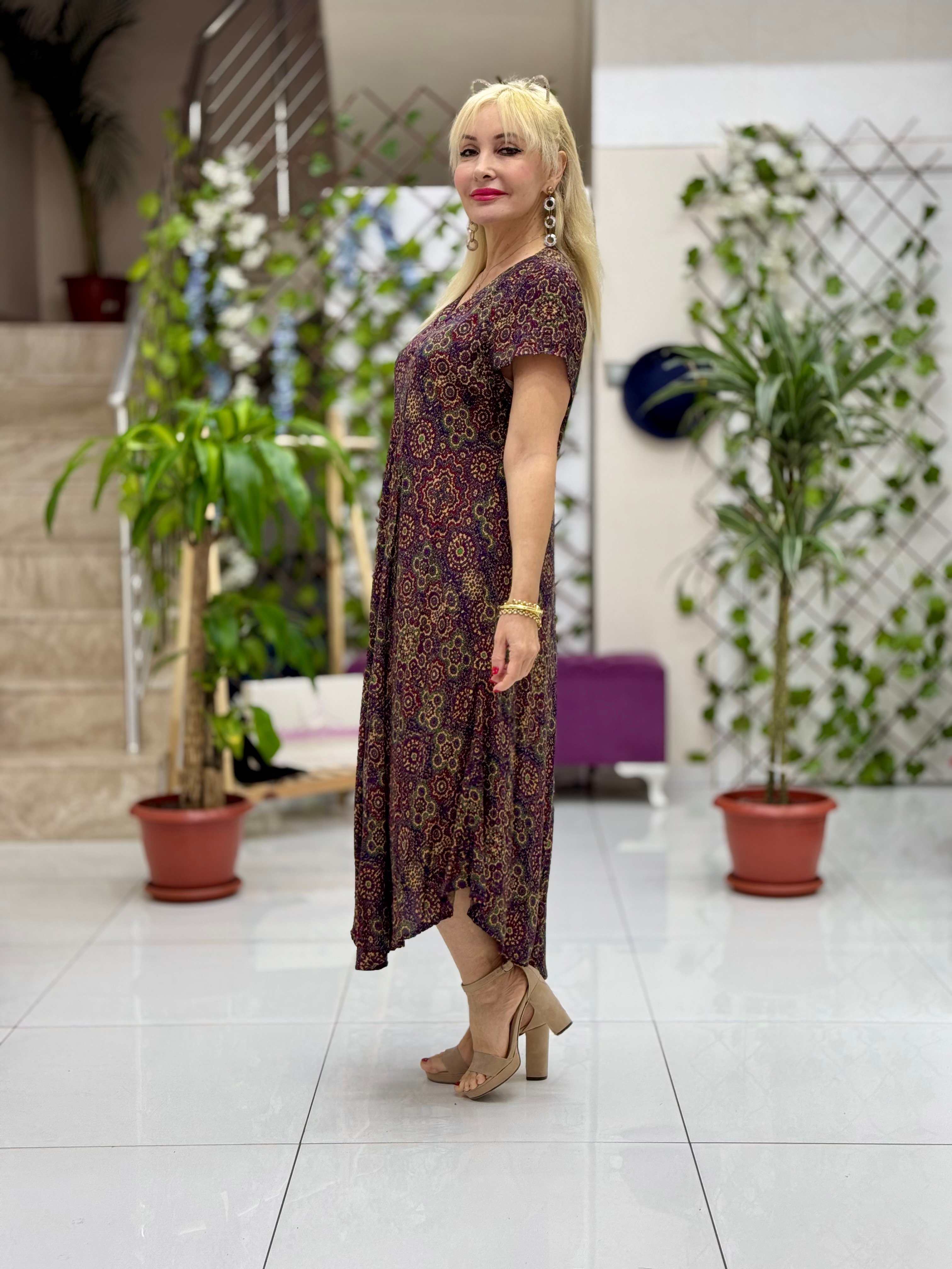 Ms15079 Vestido Frida Viscosa