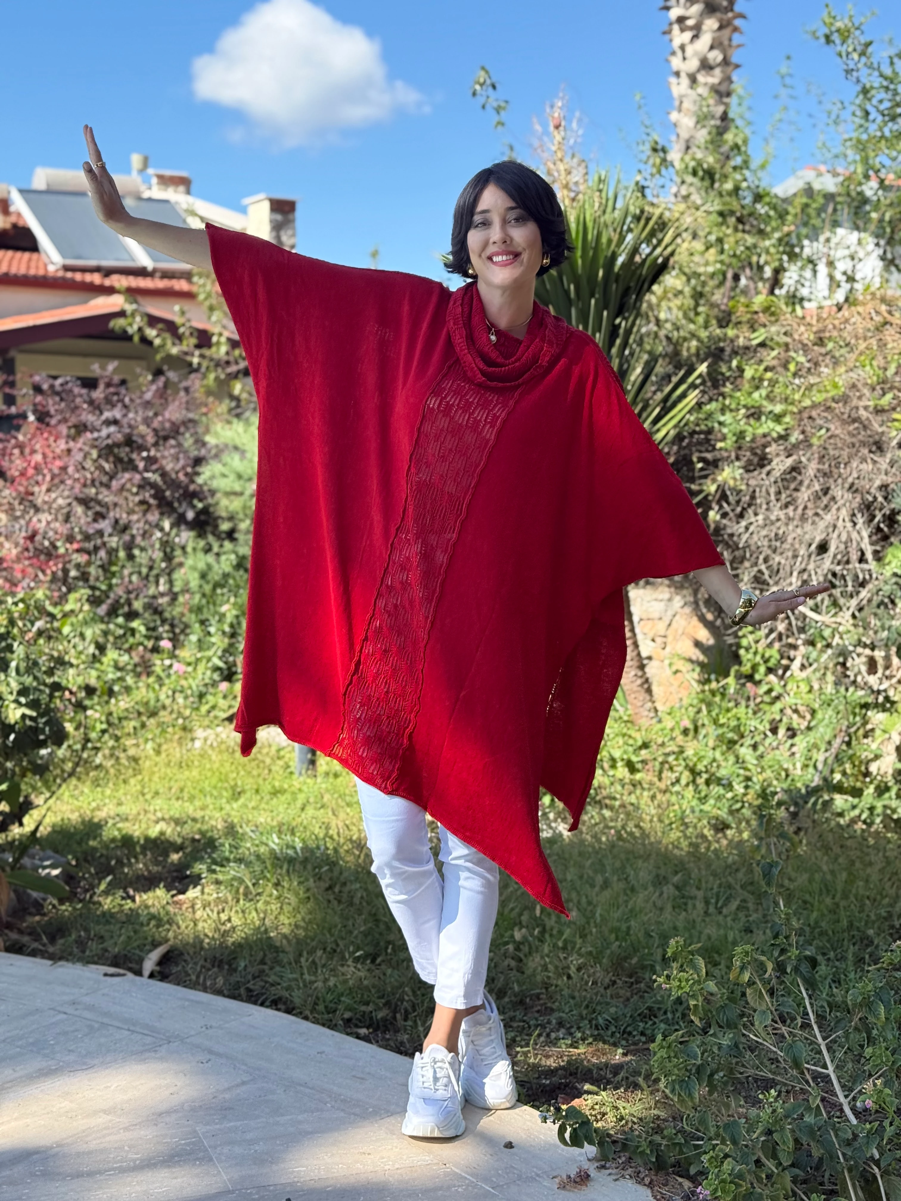 Sc2403 Jersey De Punto Lavado Marrón