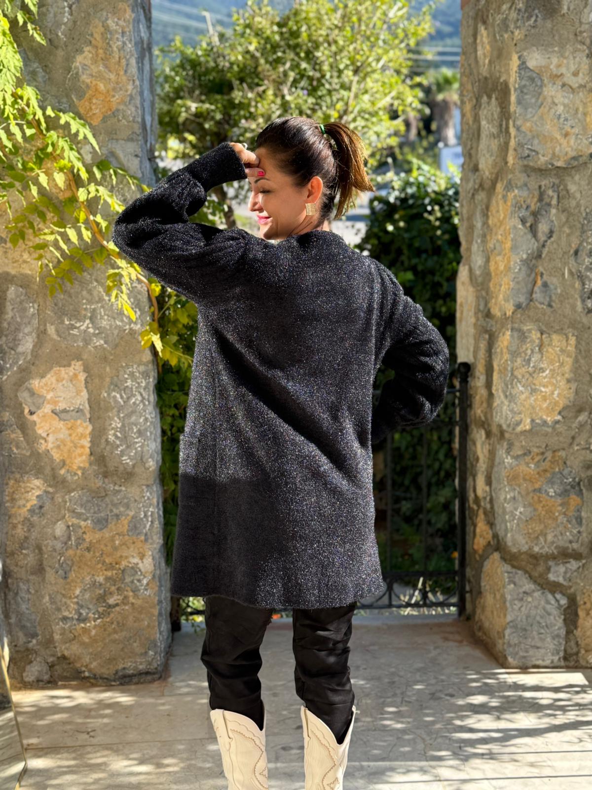 Sc2403 Jersey De Punto Lavado Marrón